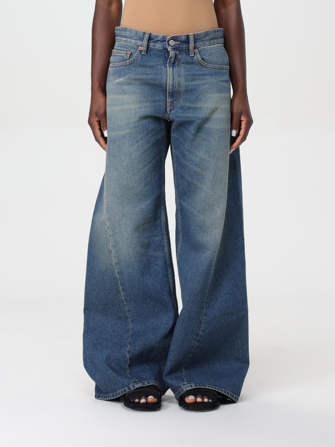 MM6 Maison Margiela Jeans MM6 MAISON MARGIELA Woman color Blue