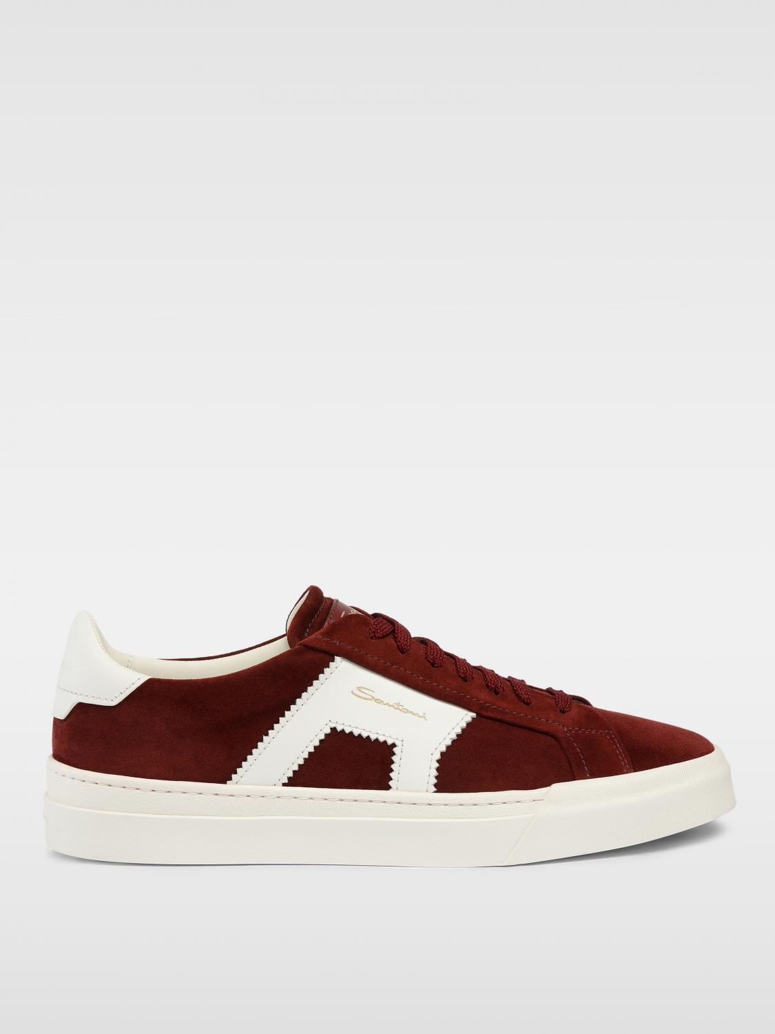 Santoni Sneakers SANTONI Men color Burgundy