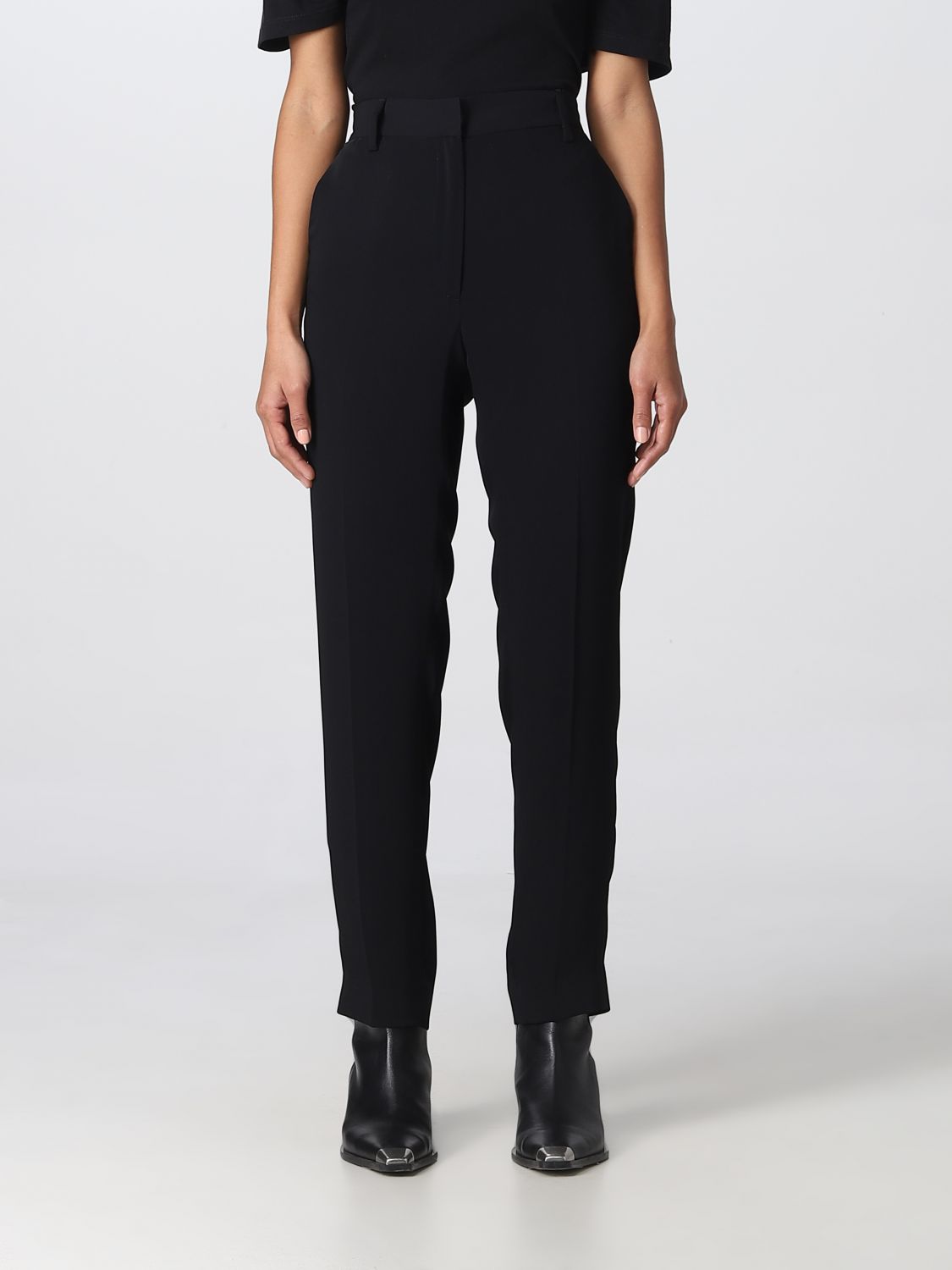 MM6 Maison Margiela Trousers MM6 MAISON MARGIELA Woman colour Black