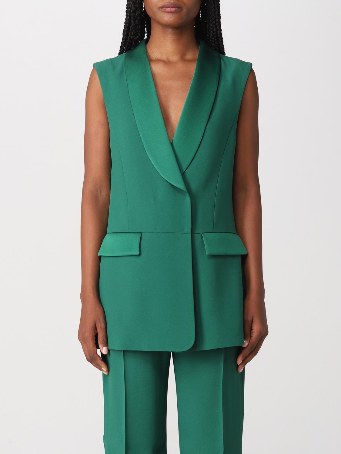 Alberta Ferretti Waistcoat ALBERTA FERRETTI Woman colour Green