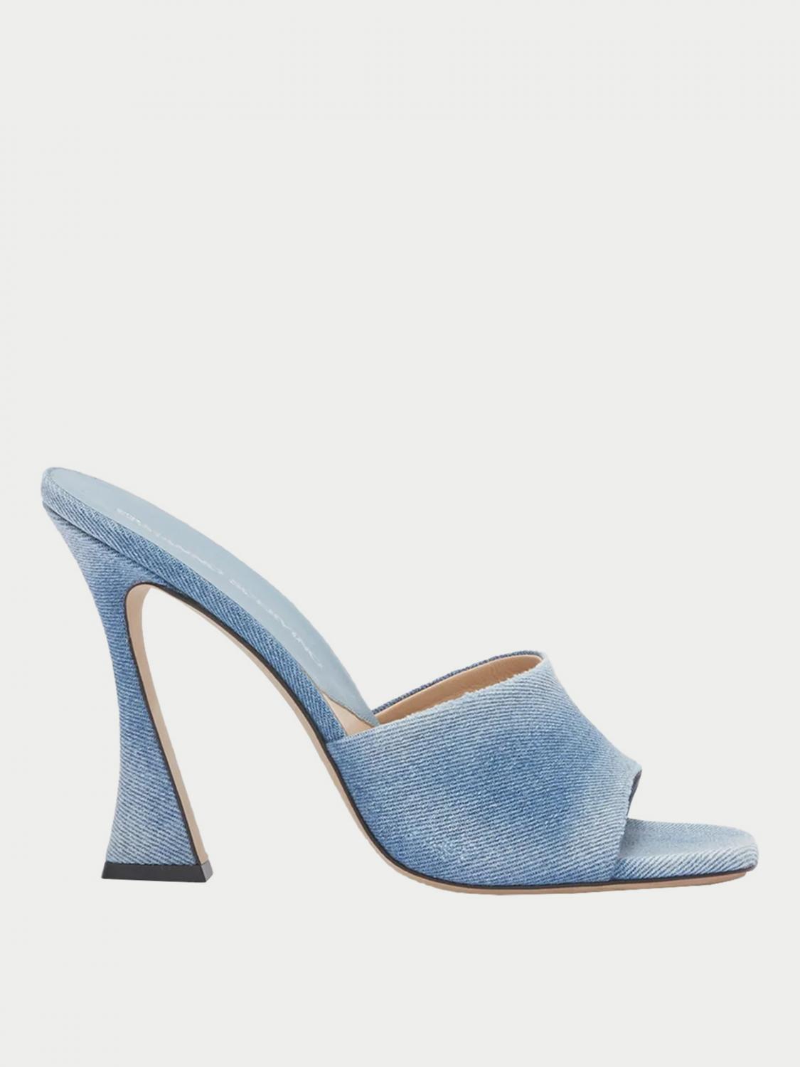 Ermanno Scervino Heeled Sandals ERMANNO SCERVINO Woman color Blue