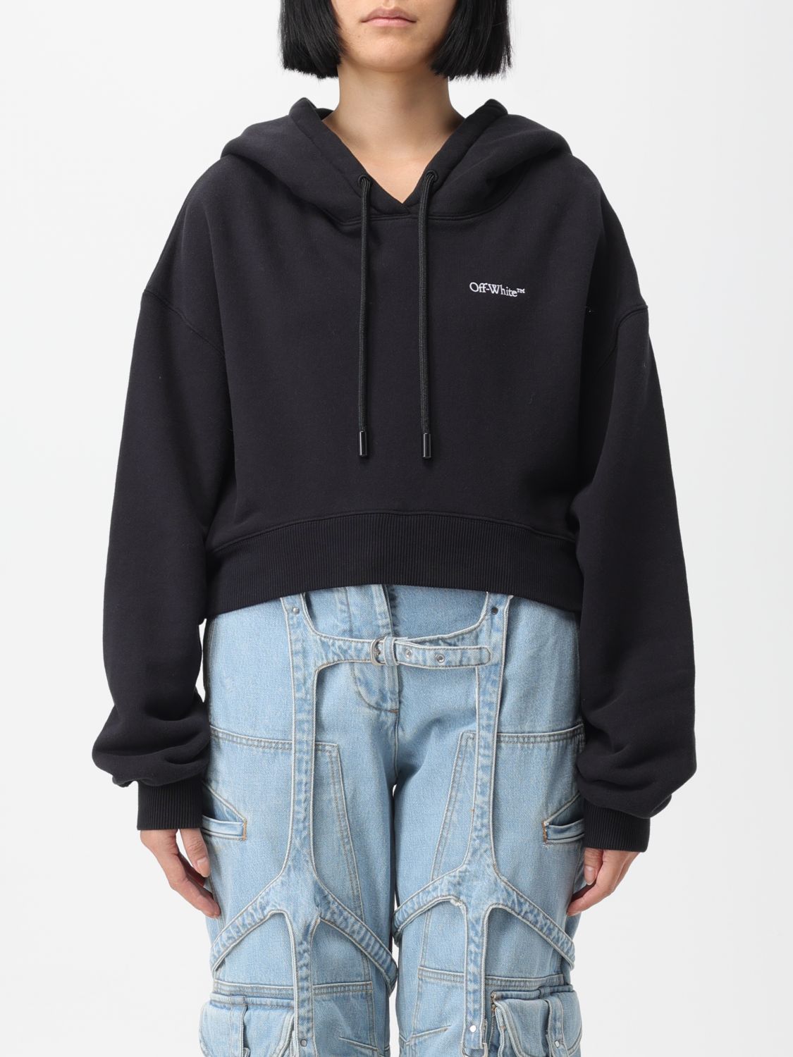 OFF-WHITE Sweatshirt OFF-WHITE Woman colour Black