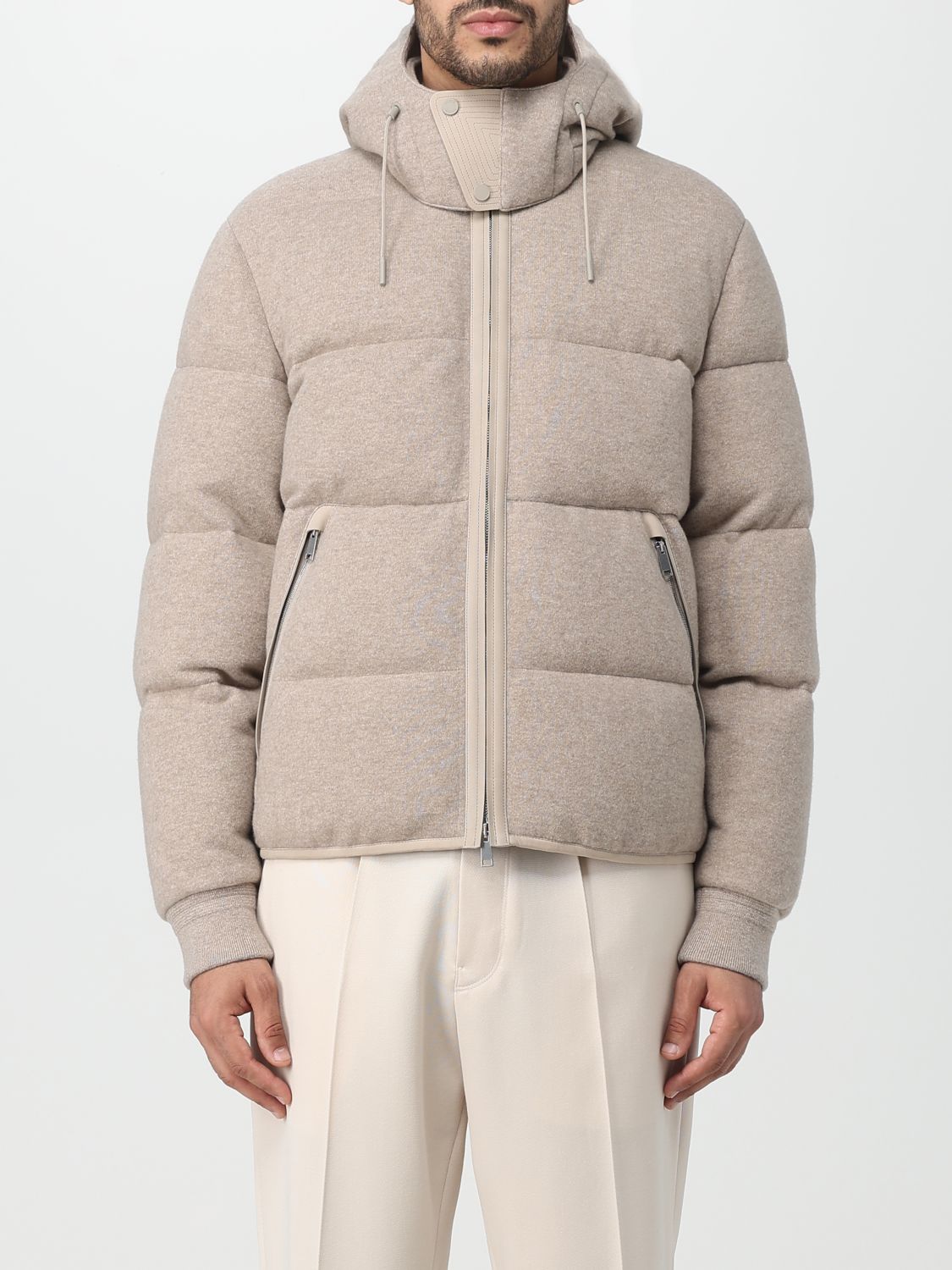 zegna Jacket ZEGNA Men colour Beige