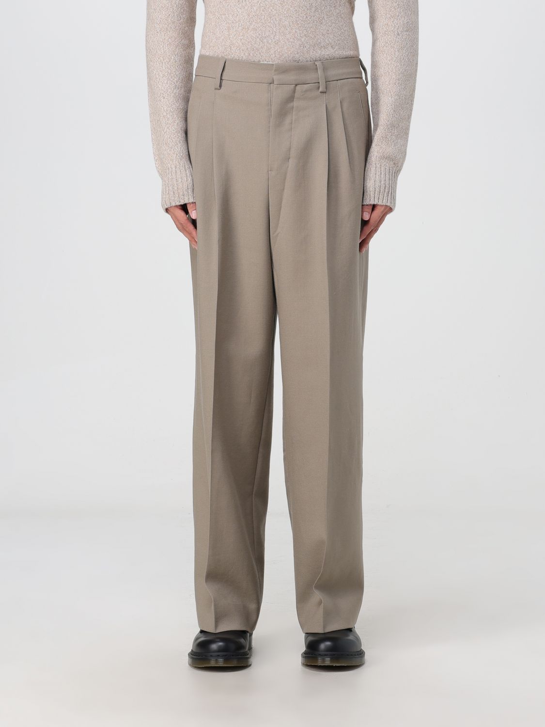 Ami Paris Trousers AMI PARIS Men colour Beige