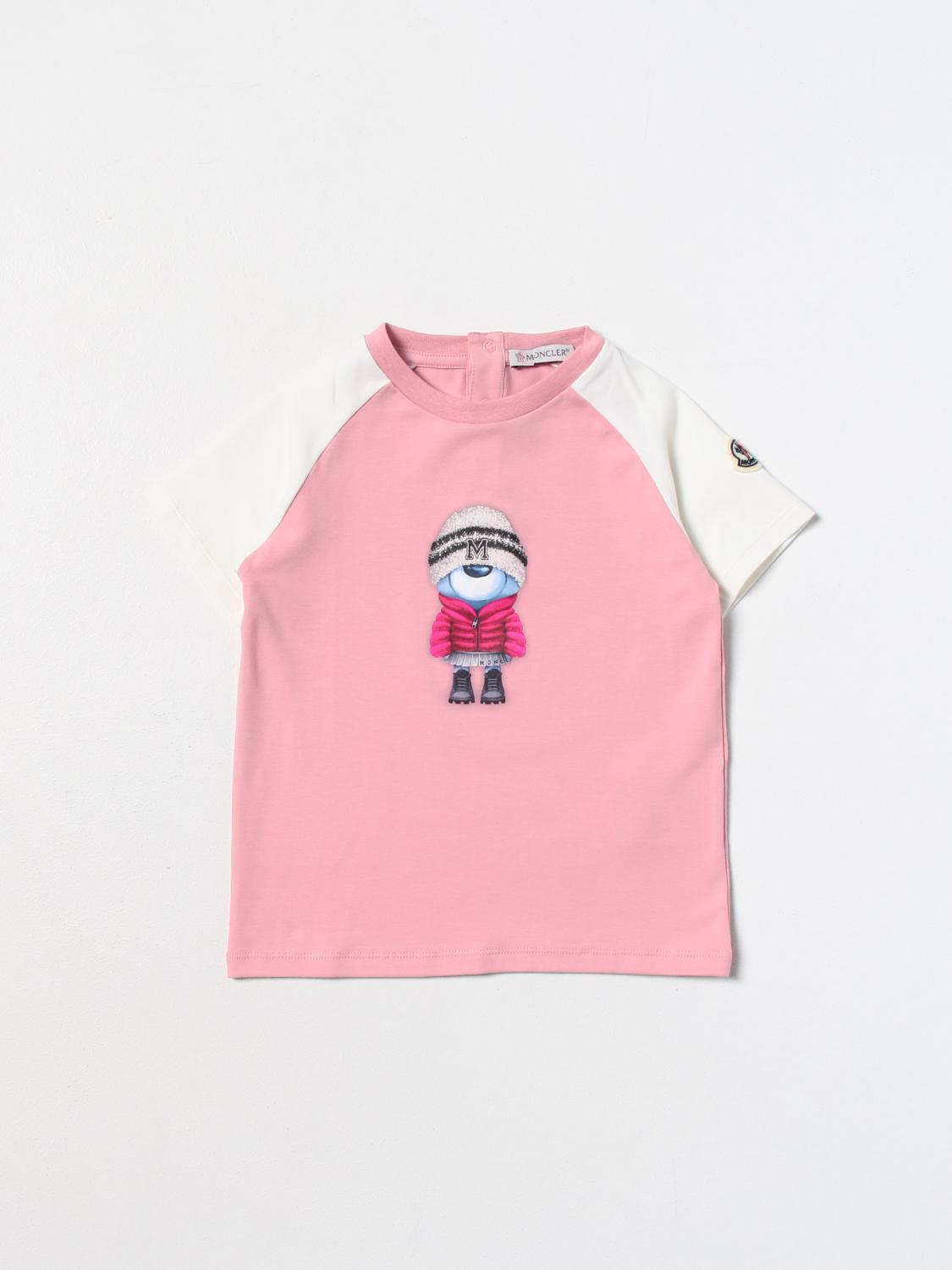 Moncler T-Shirt MONCLER Kids colour Pink