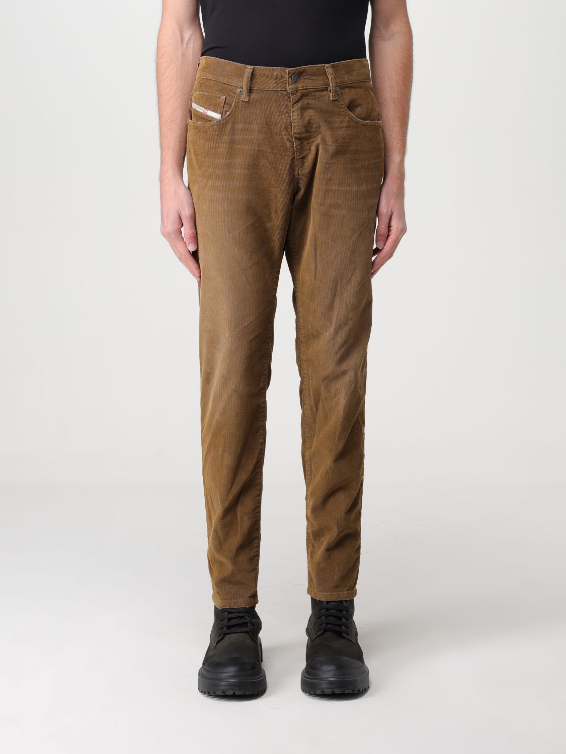 Diesel Trousers DIESEL Men colour Camel