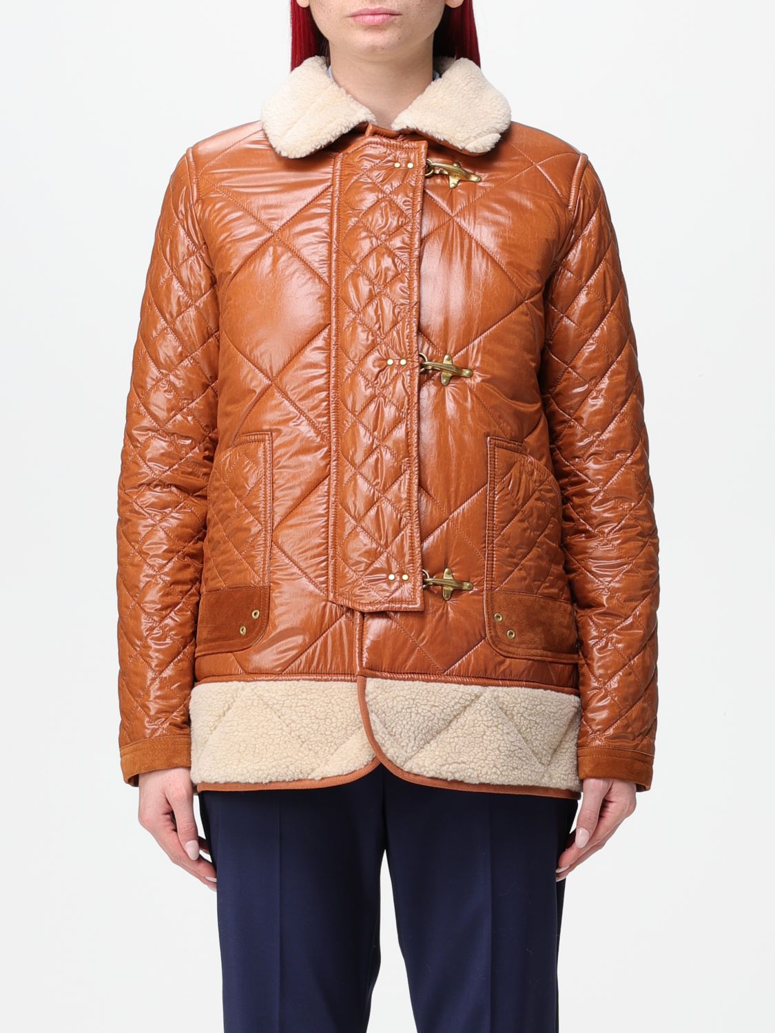 Fay Jacket FAY Woman colour Leather