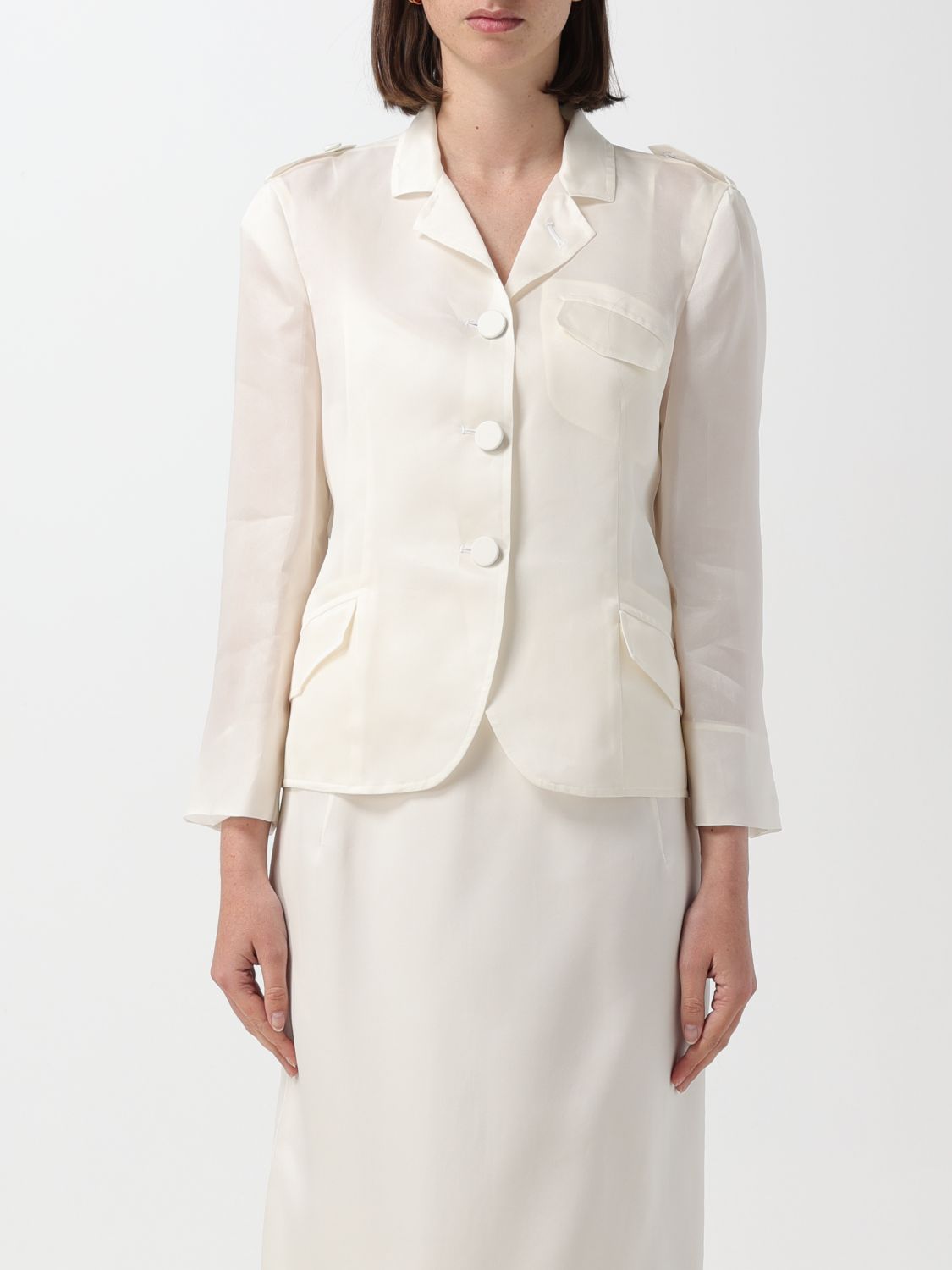 N° 21 Blazer N° 21 Woman color White