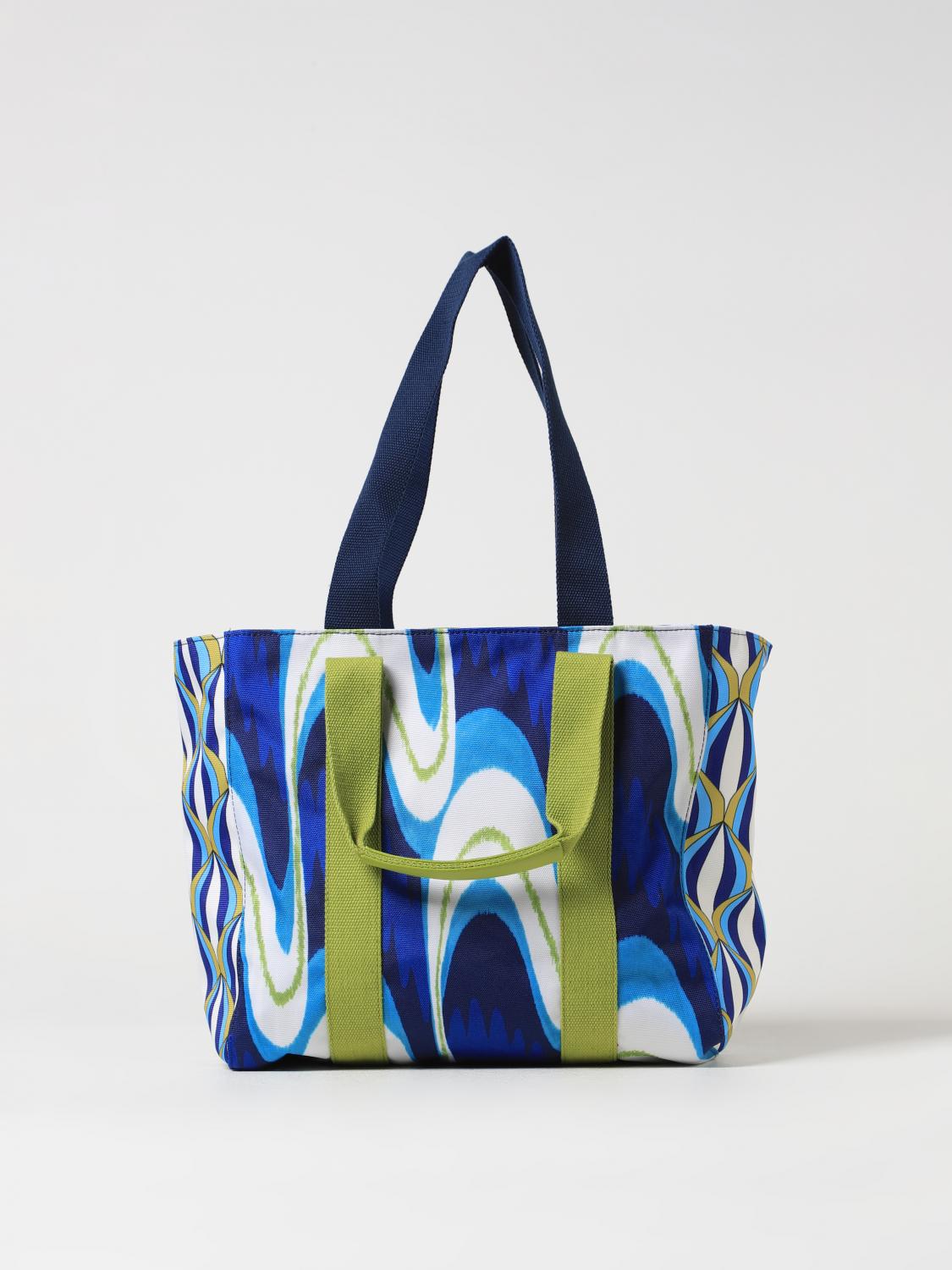 Maliparmi Tote Bags MALIPARMI Woman color Blue