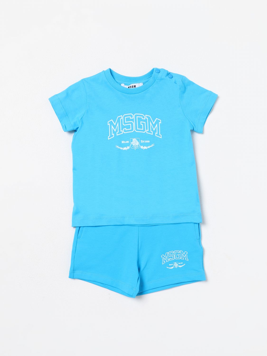 Msgm Kids Romper MSGM KIDS Kids colour Turquoise