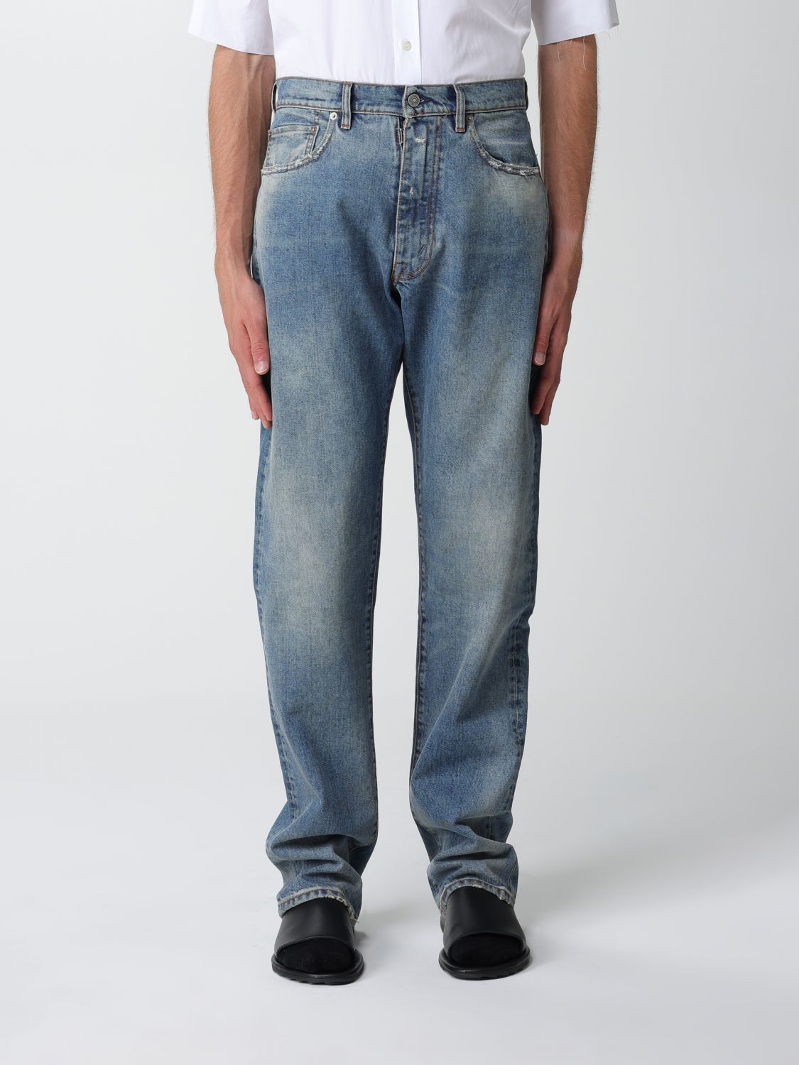 Maison Margiela Jeans MAISON MARGIELA Men colour Blue