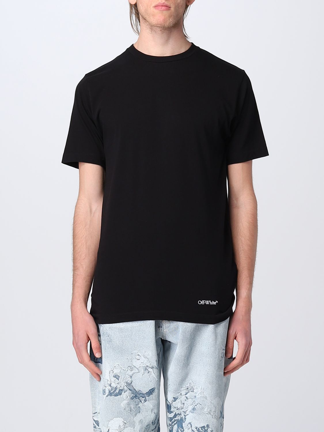 OFF-WHITE T-Shirt OFF-WHITE Men colour Black