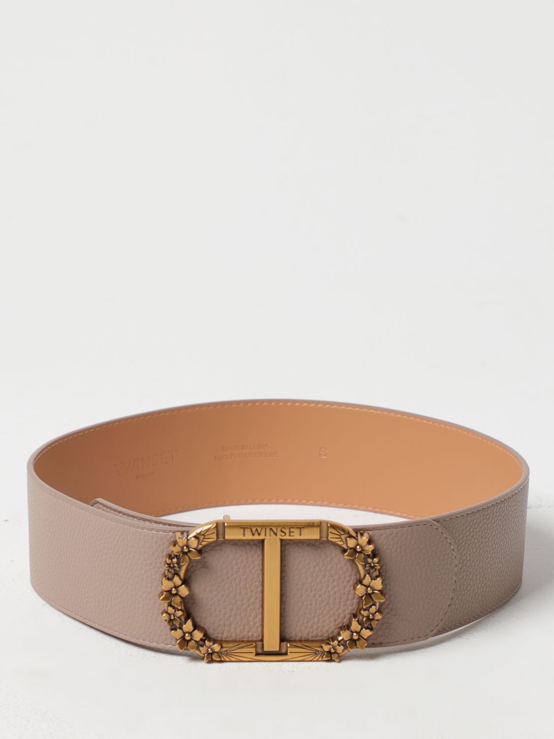 Twinset Belt TWINSET Woman colour Dove Grey