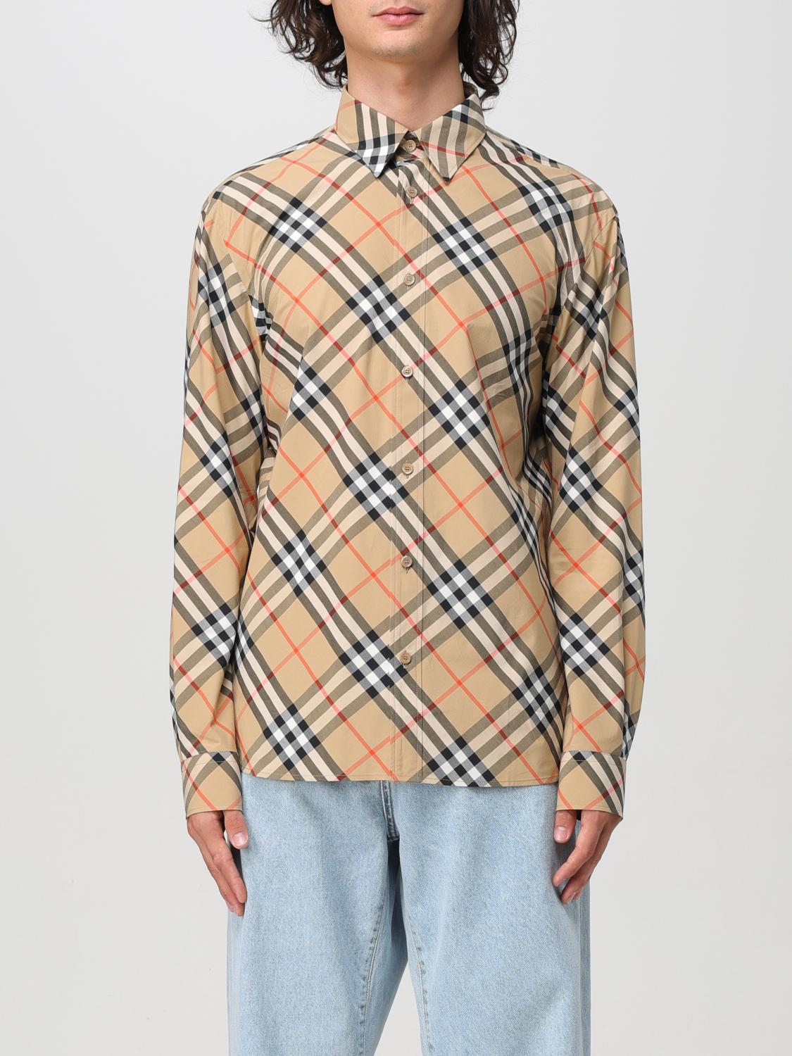 Burberry Shirt BURBERRY Men color Beige