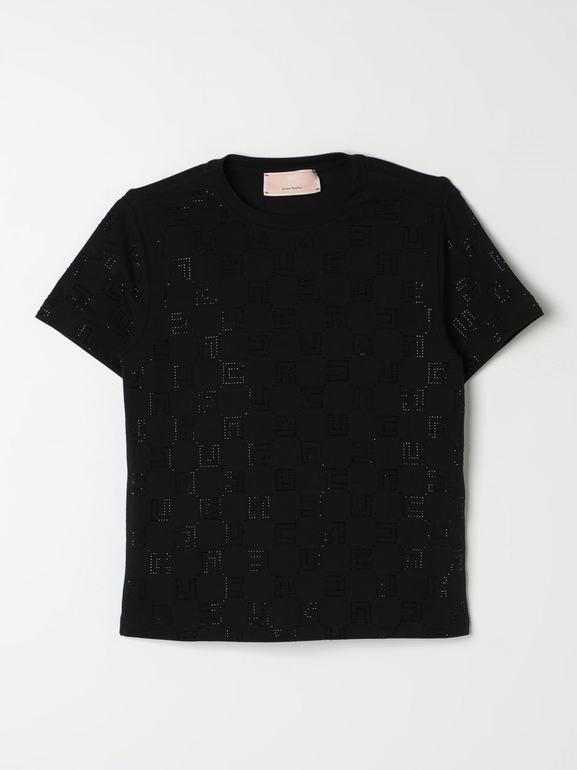 Elisabetta Franchi La Mia Bambina T-Shirt ELISABETTA FRANCHI LA MIA BAMBINA Kids colour Black