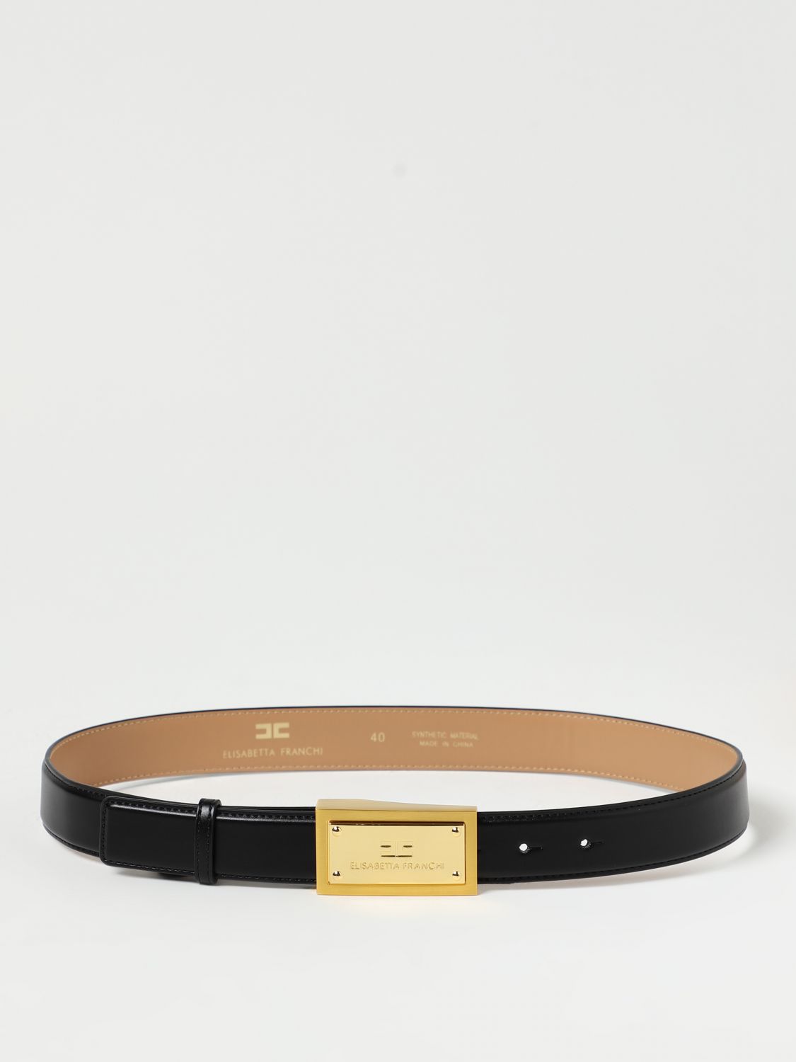 Elisabetta Franchi Belt ELISABETTA FRANCHI Woman colour Black