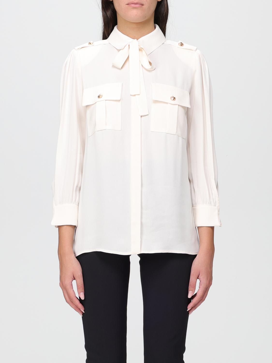 Elisabetta Franchi Shirt ELISABETTA FRANCHI Woman colour Butter