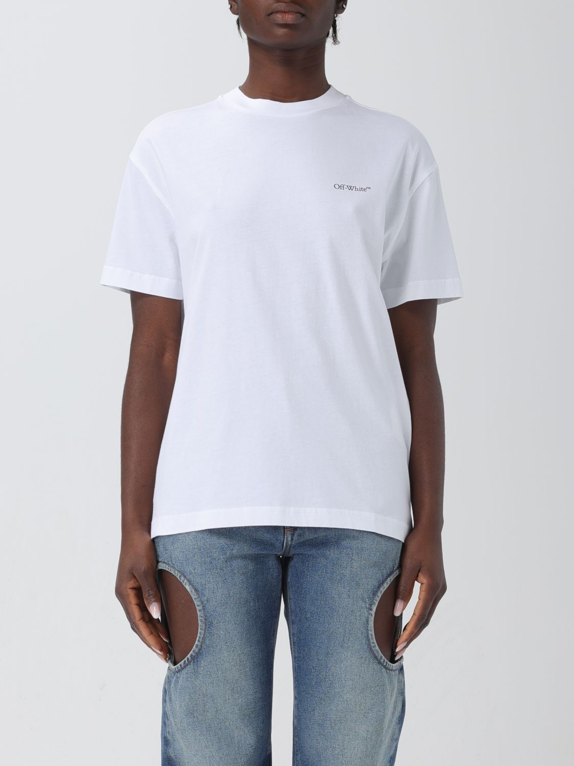 OFF-WHITE T-Shirt OFF-WHITE Woman colour White