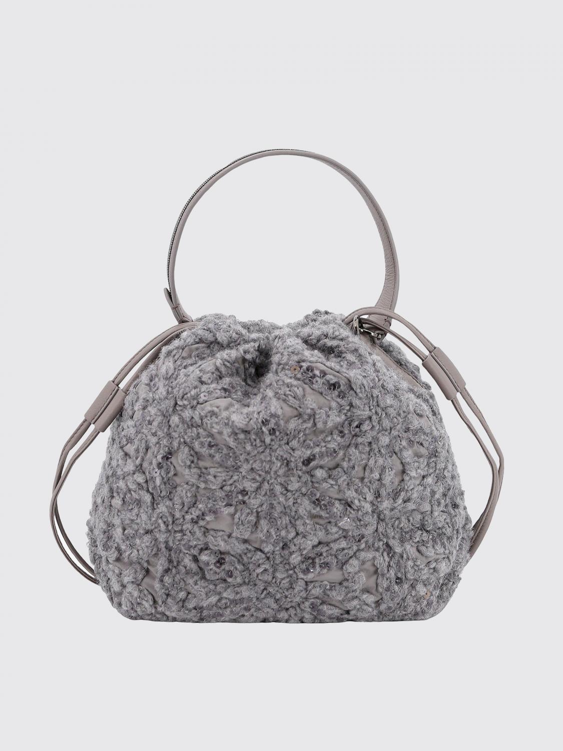 Brunello Cucinelli Handbag BRUNELLO CUCINELLI Woman colour Grey