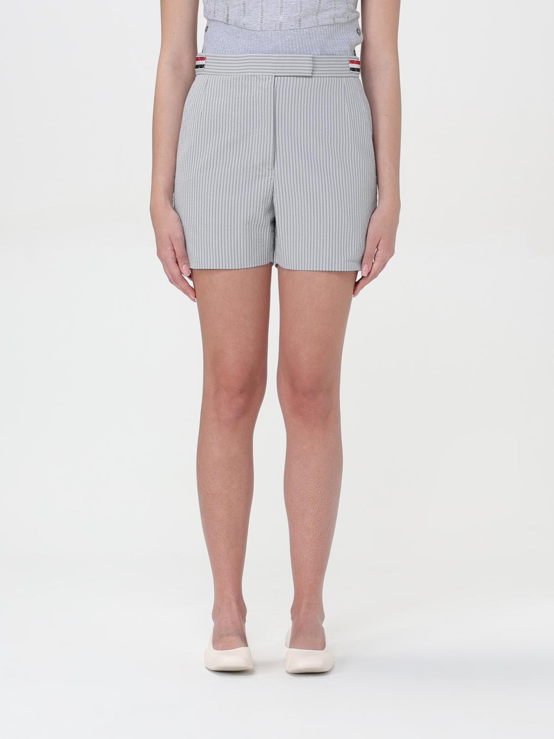 Thom Browne Short THOM BROWNE Woman color Grey