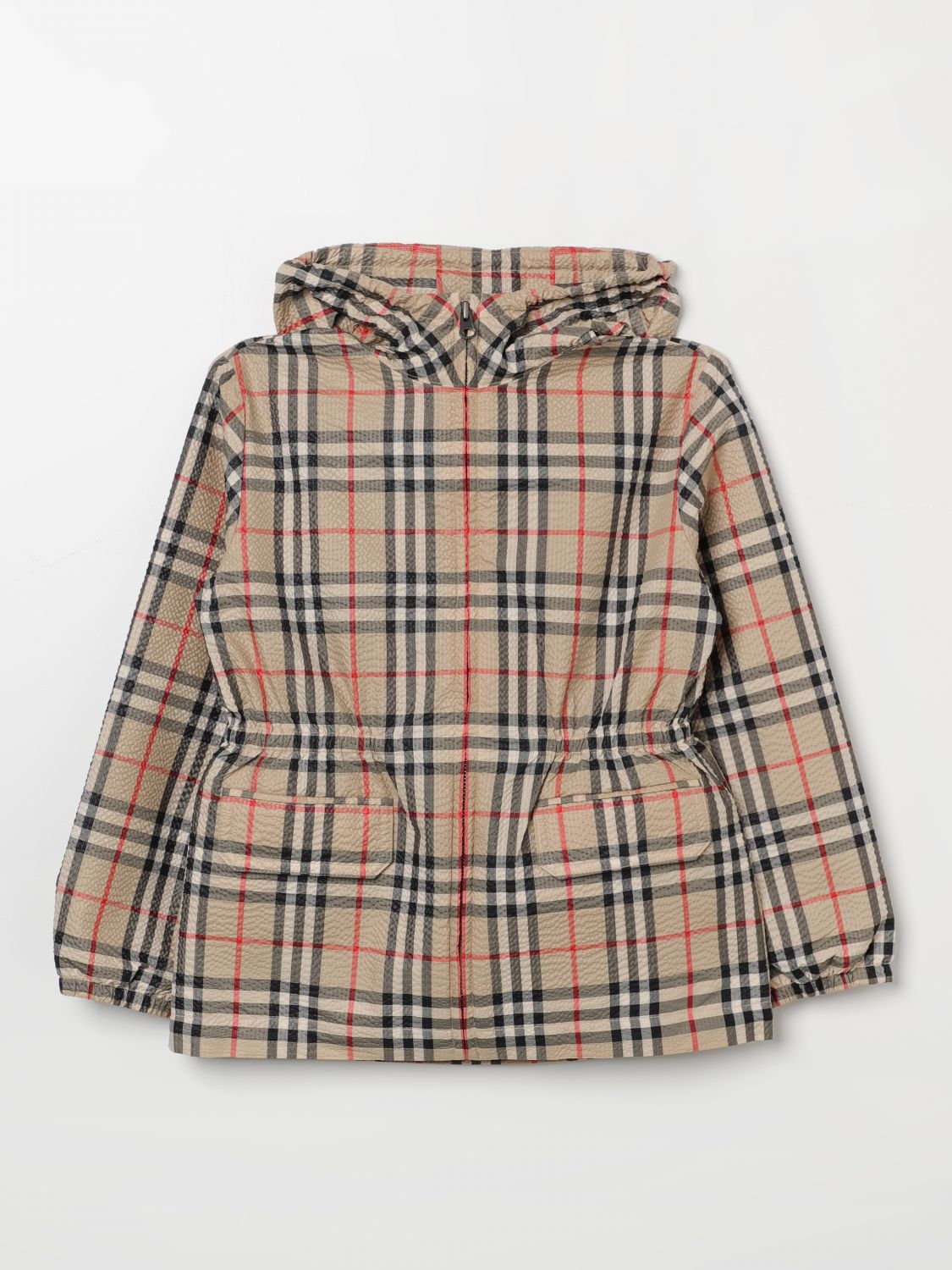 Burberry Kids Jacket BURBERRY KIDS Kids colour Beige