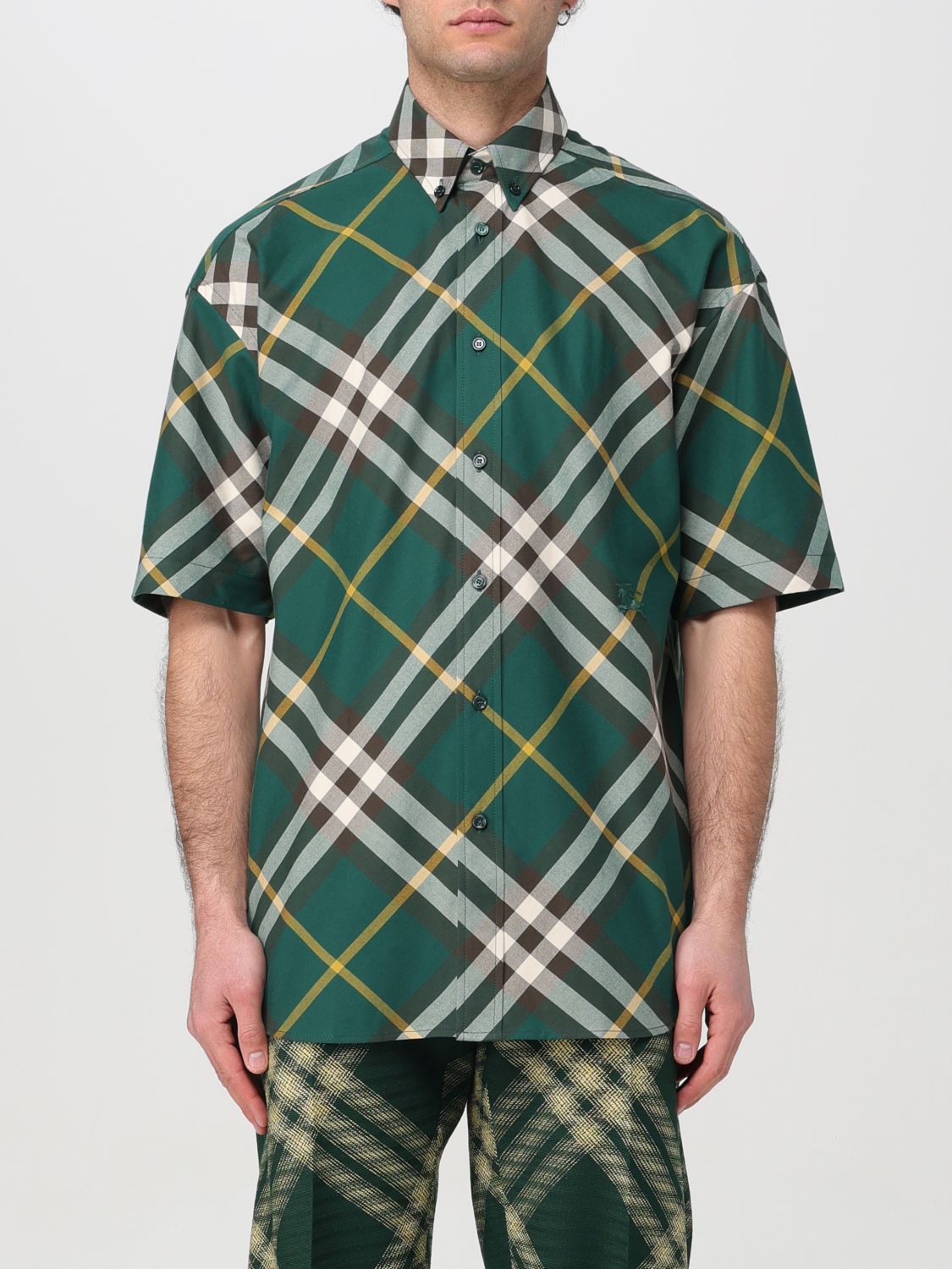 Burberry Shirt BURBERRY Men colour Green