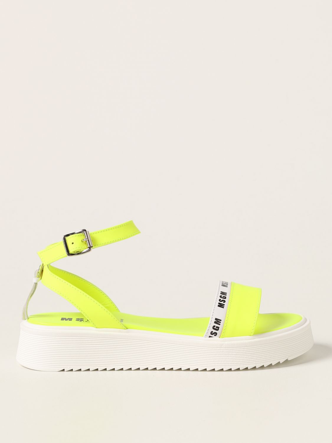 Msgm Kids Fluo Msgm Kids sandals