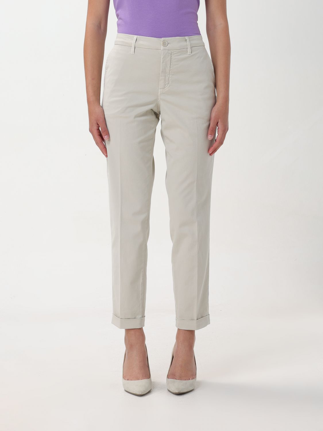 Fay Trousers FAY Woman colour Sand