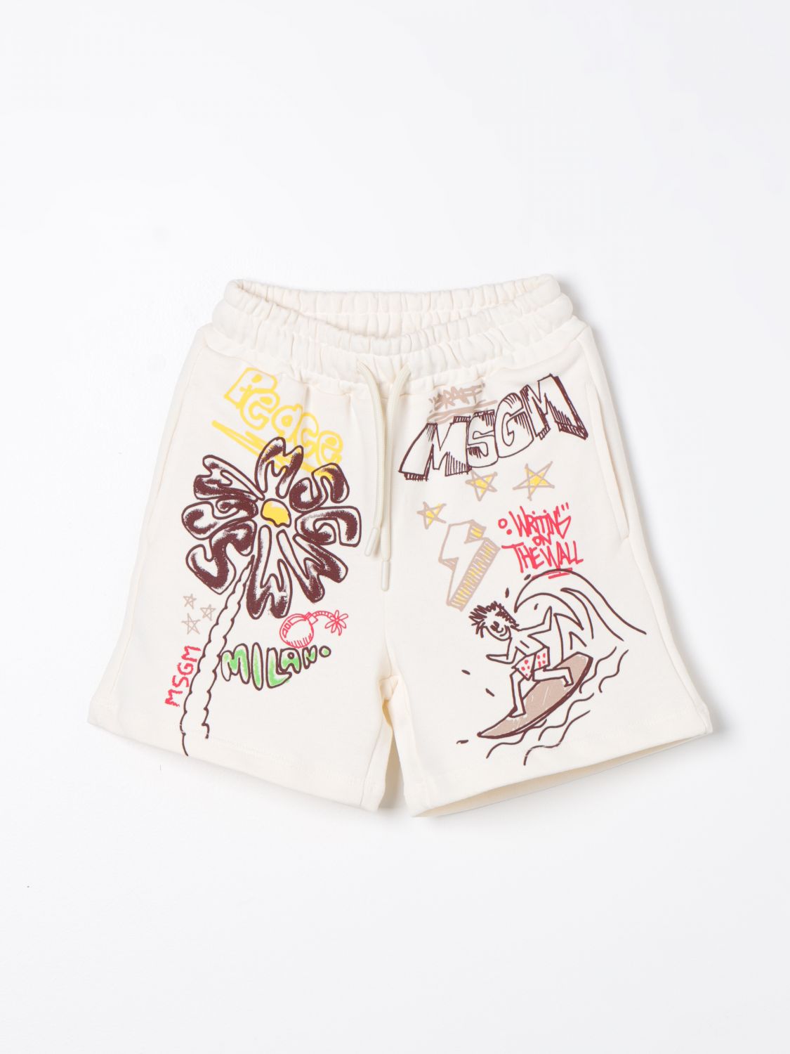 Msgm Kids Shorts MSGM KIDS Kids colour Beige