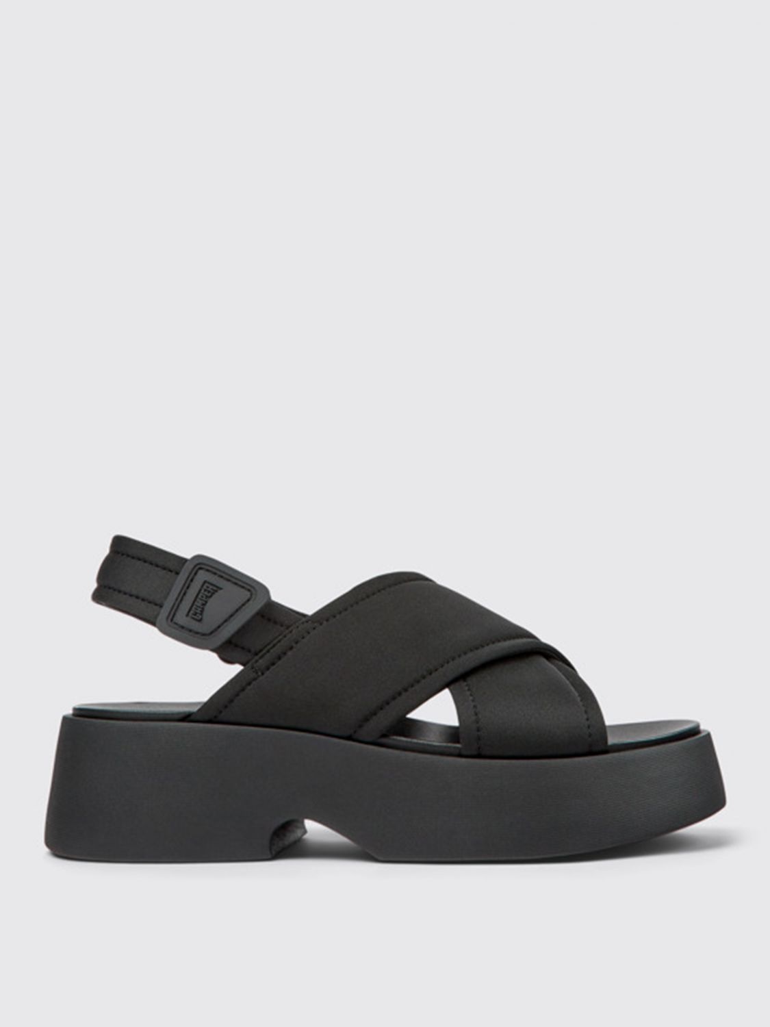 Camper Flat Sandals CAMPER Woman colour Black