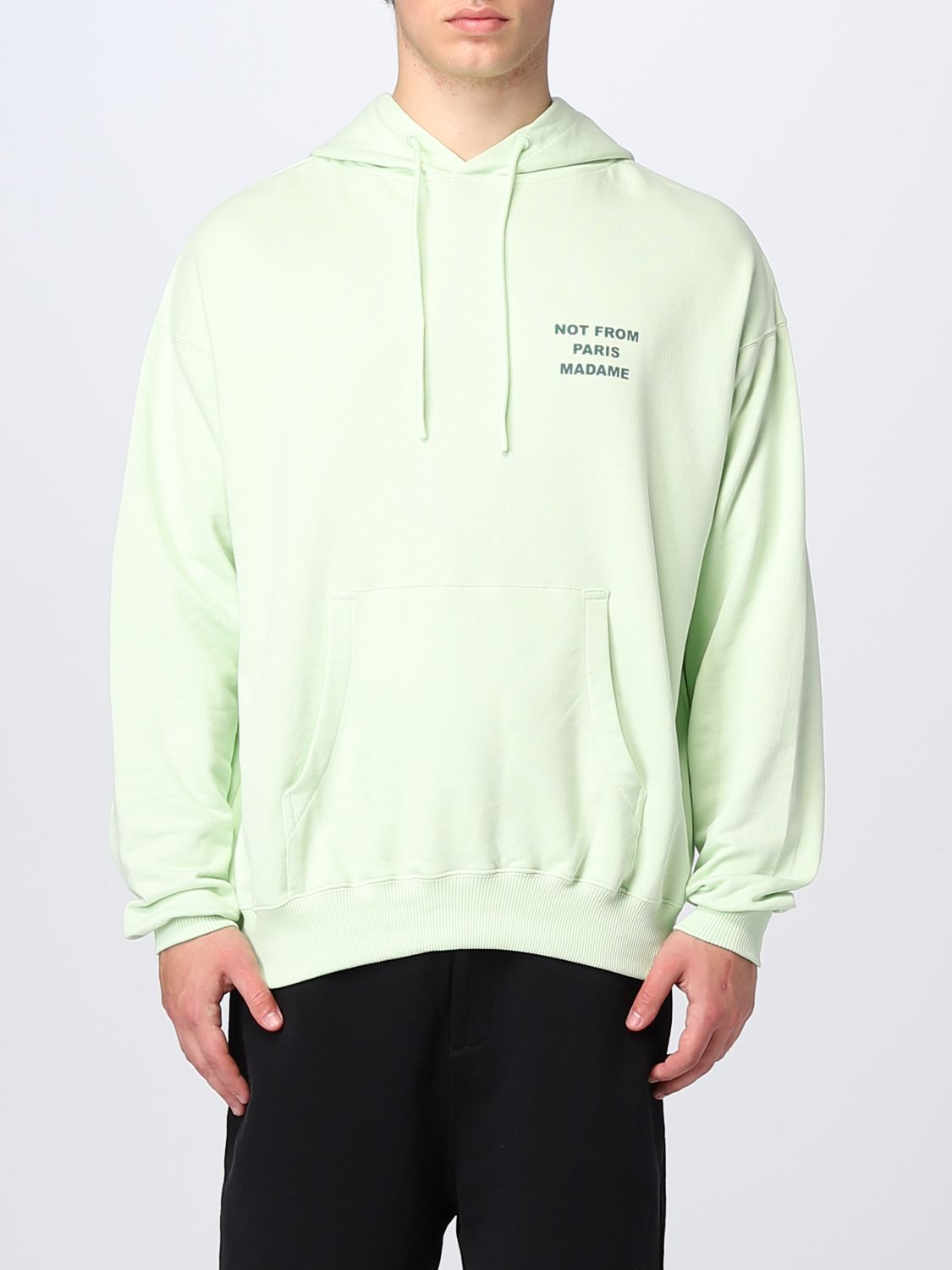 Drôle de Monsieur Sweatshirt DROLE DE MONSIEUR Men colour Green