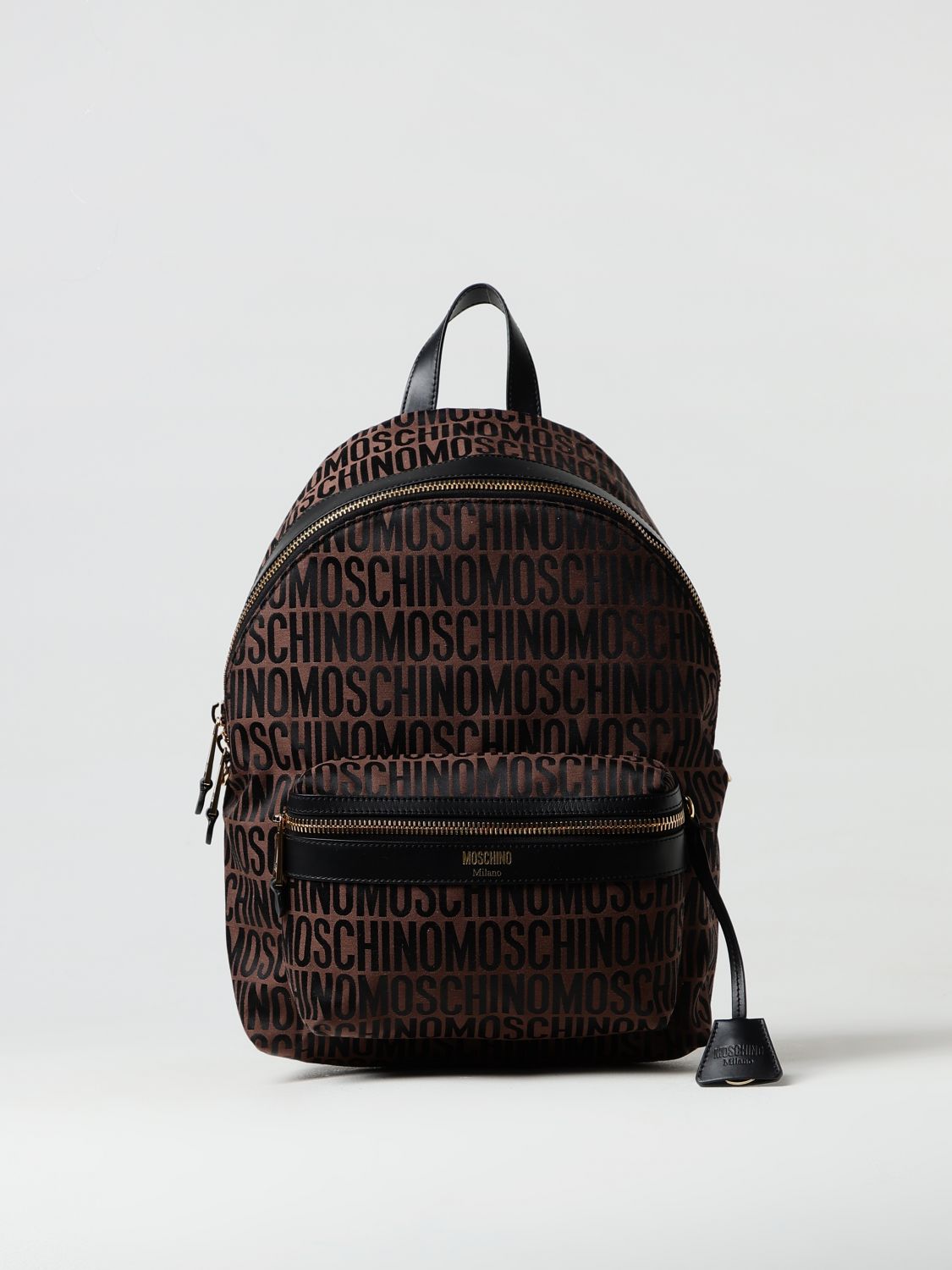 Moschino Couture Backpack MOSCHINO COUTURE Men colour Brown