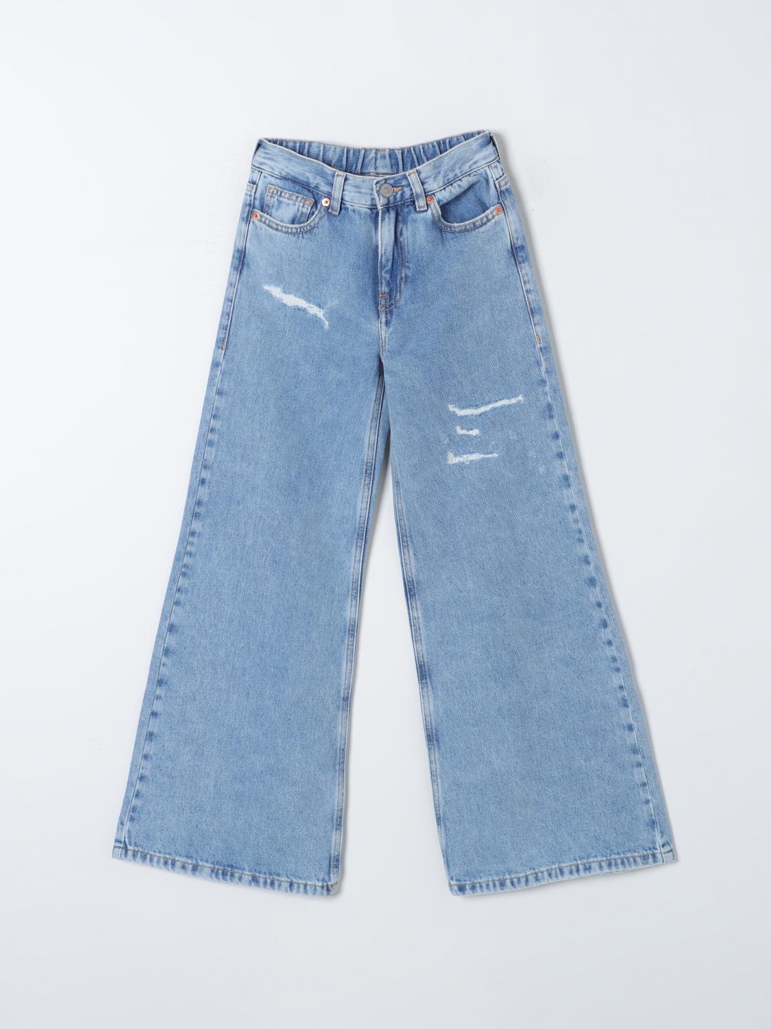 MM6 Maison Margiela Jeans MM6 MAISON MARGIELA Kids colour Denim