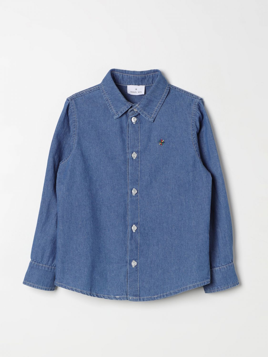 Manuel Ritz Shirt MANUEL RITZ Kids colour Blue