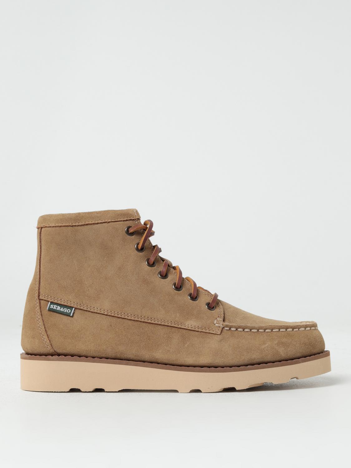 Sebago Boots SEBAGO Men colour Camel