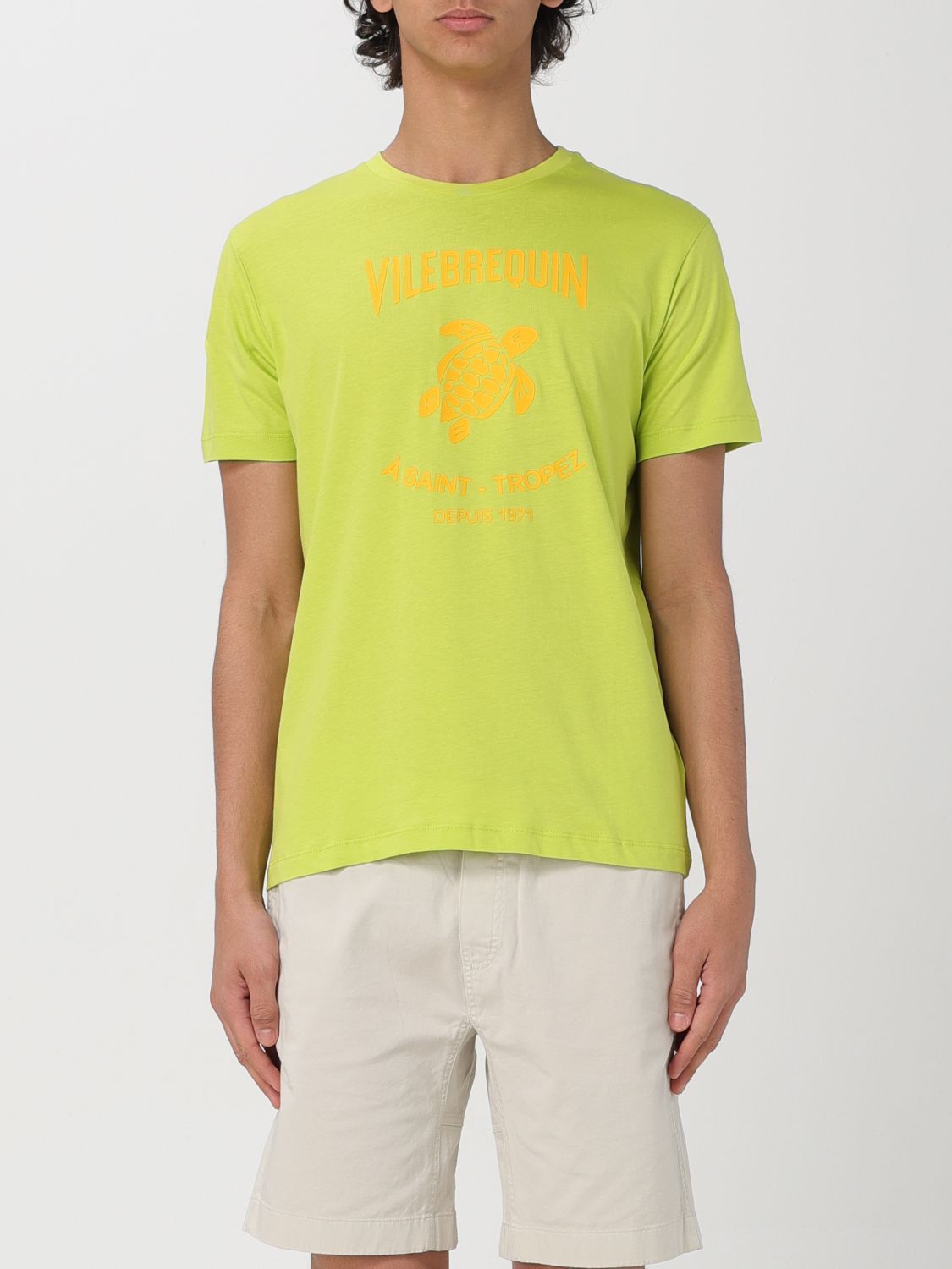 Vilebrequin T-Shirt VILEBREQUIN Men color Acid Green