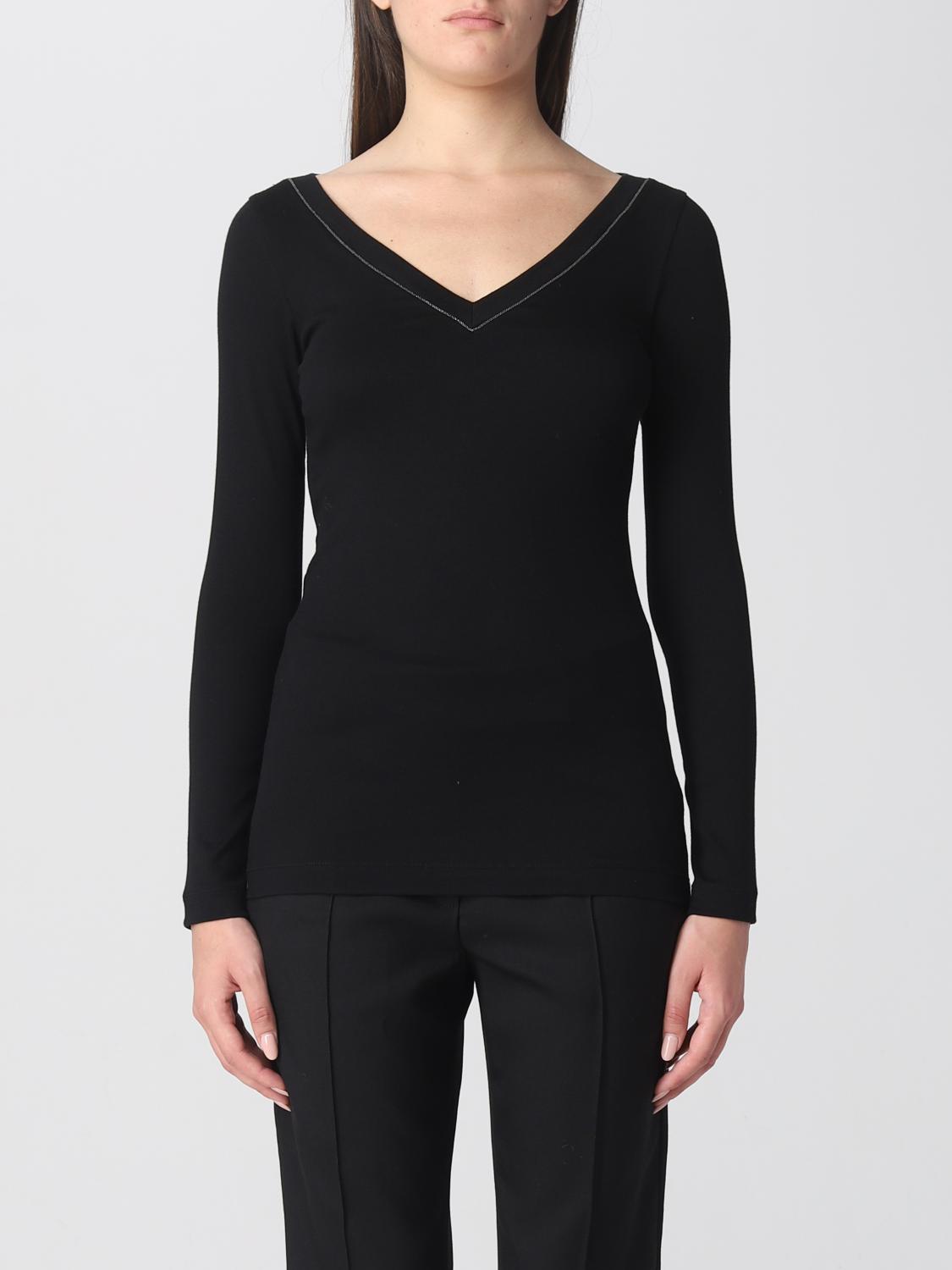 Brunello Cucinelli T-Shirt BRUNELLO CUCINELLI Woman colour Black