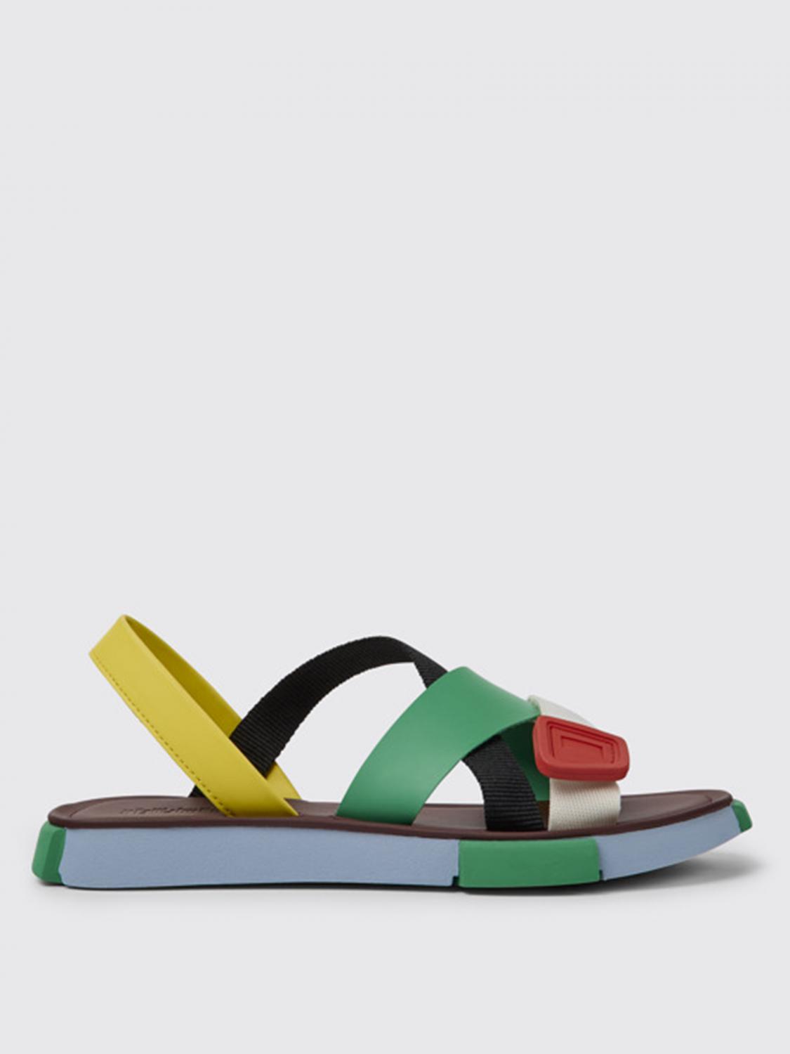 Camper Flat Sandals CAMPER Woman colour Multicolor