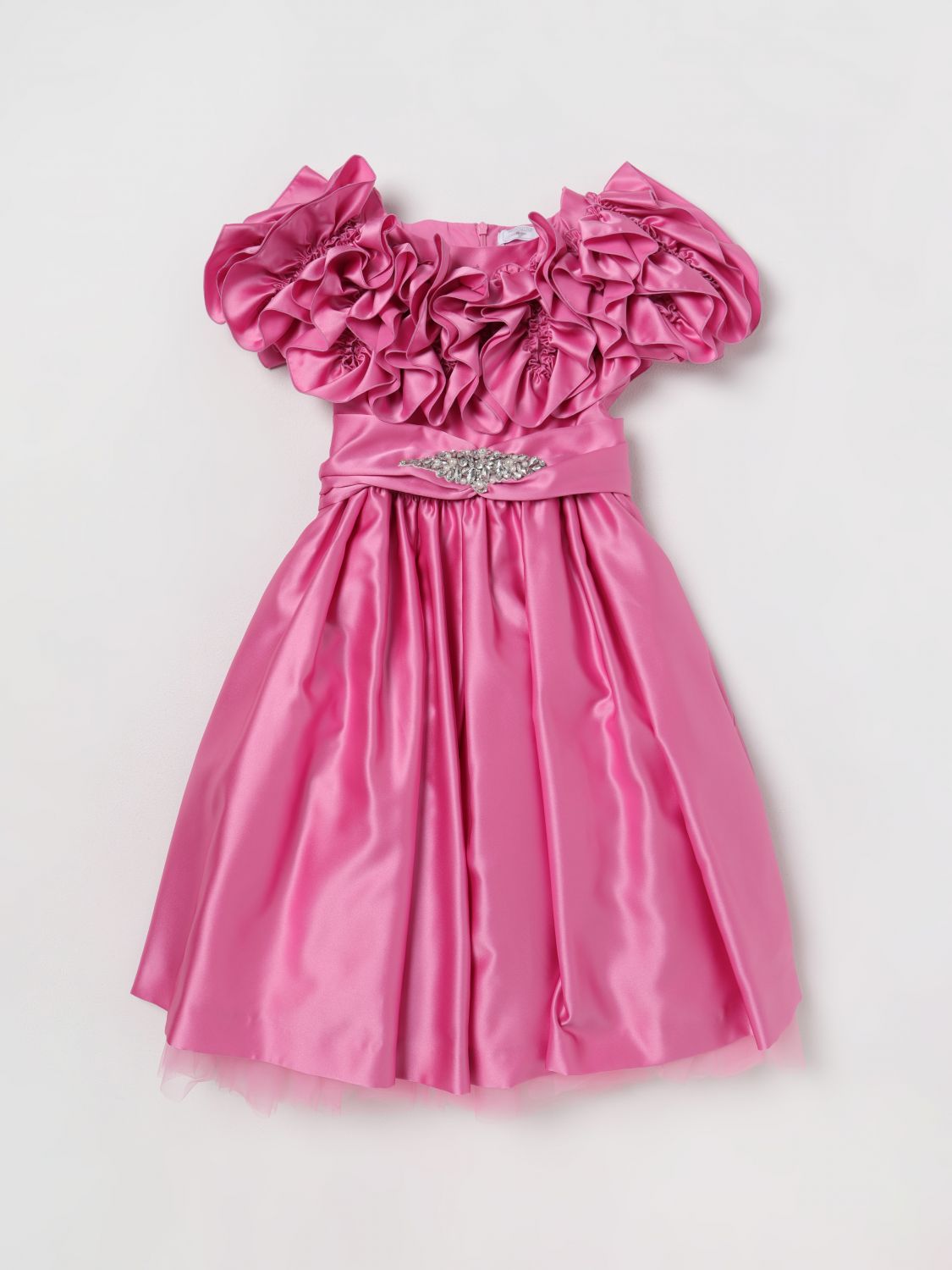 Monnalisa Dress MONNALISA Kids colour Fuchsia