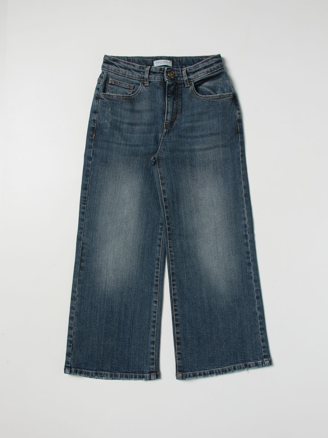 Golden Goose Jeans GOLDEN GOOSE Kids colour Blue