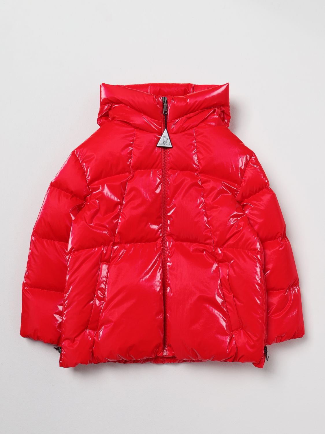 Moncler Jacket MONCLER Kids colour Red