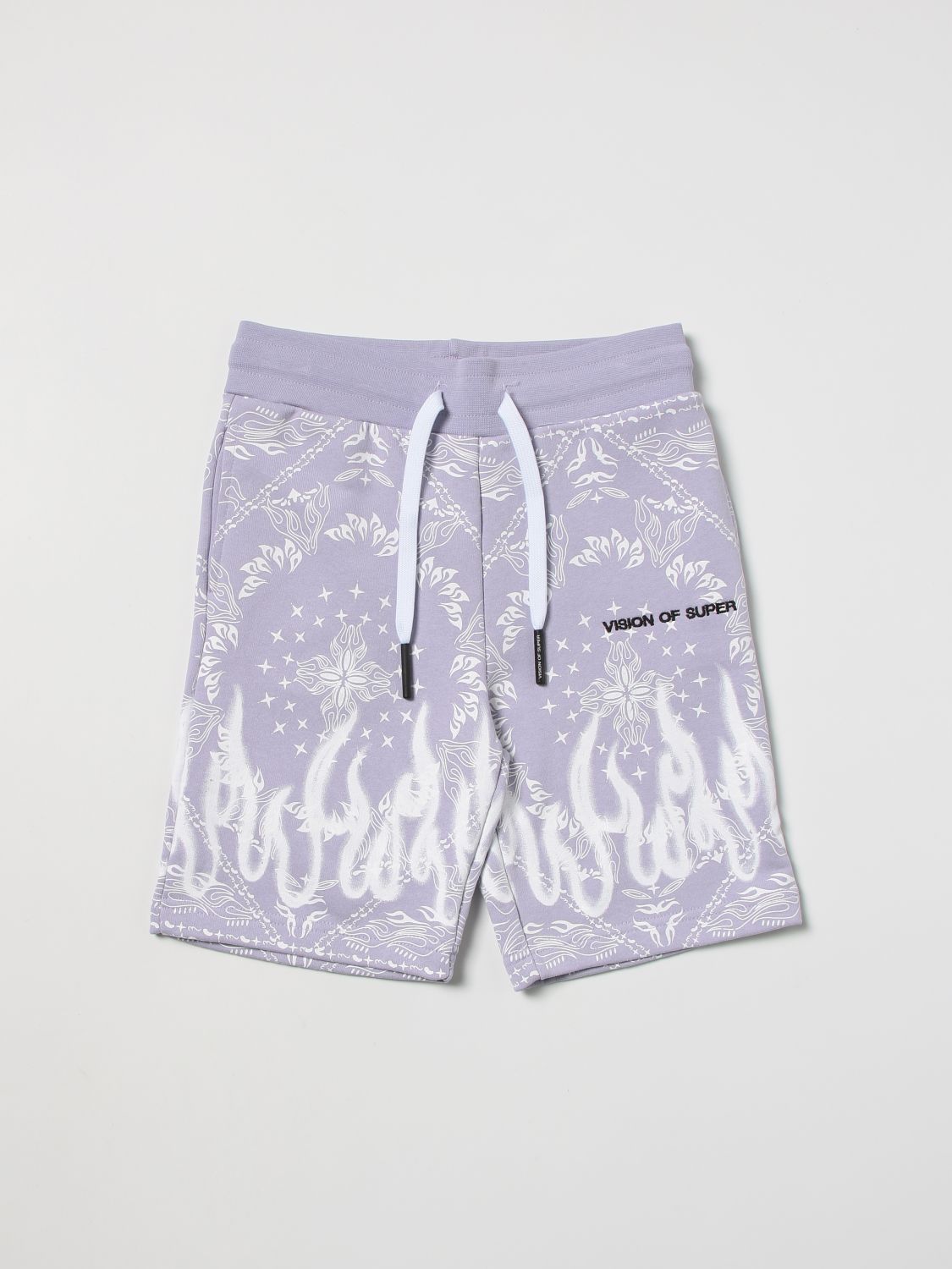 Vision Of Super Shorts VISION OF SUPER Kids colour Lilac