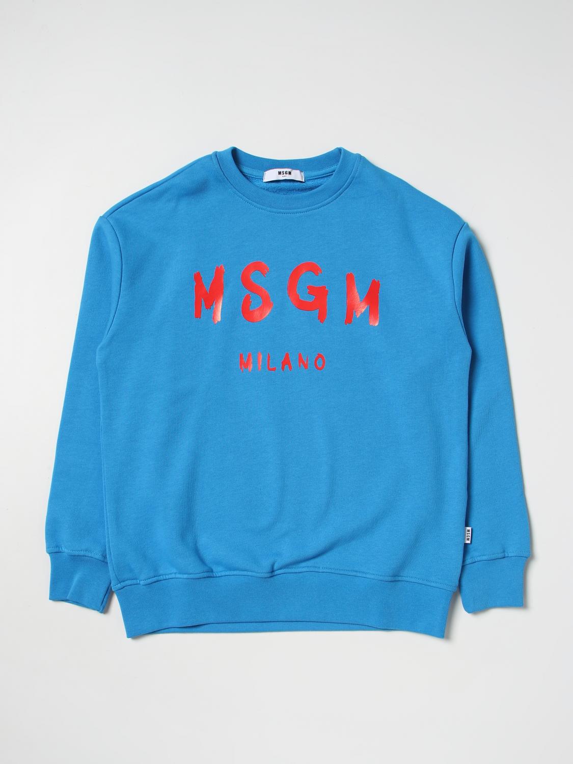 Msgm Kids Jumper MSGM KIDS Kids colour Gnawed Blue