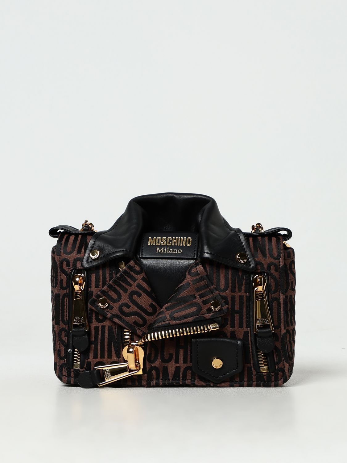 Moschino Couture Shoulder Bag MOSCHINO COUTURE Woman colour Brown