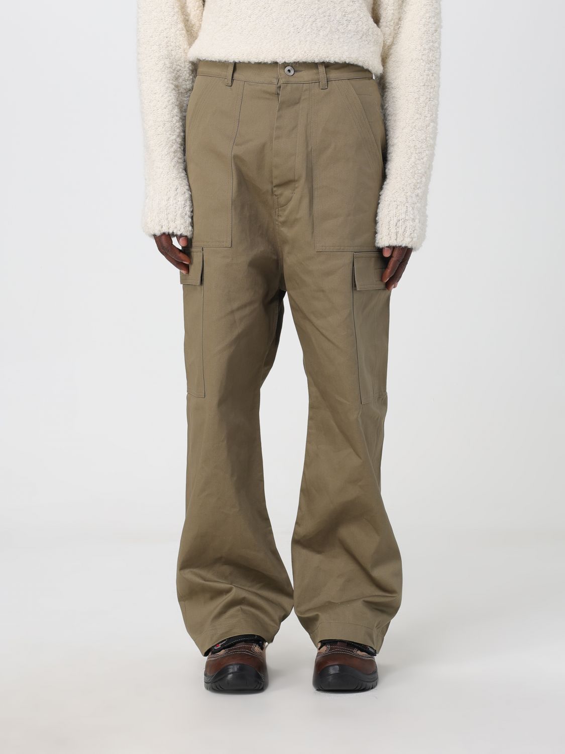 Rick Owens Drkshdw Trousers RICK OWENS DRKSHDW Men colour Green