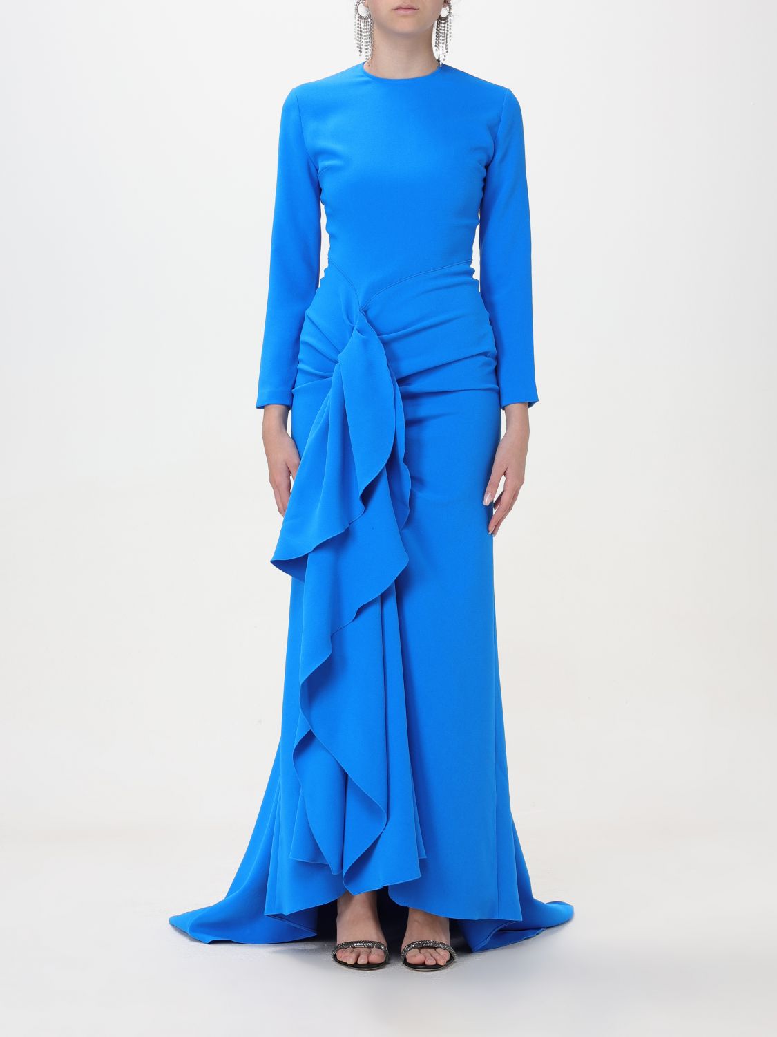 Solace London Dress SOLACE LONDON Woman colour Blue