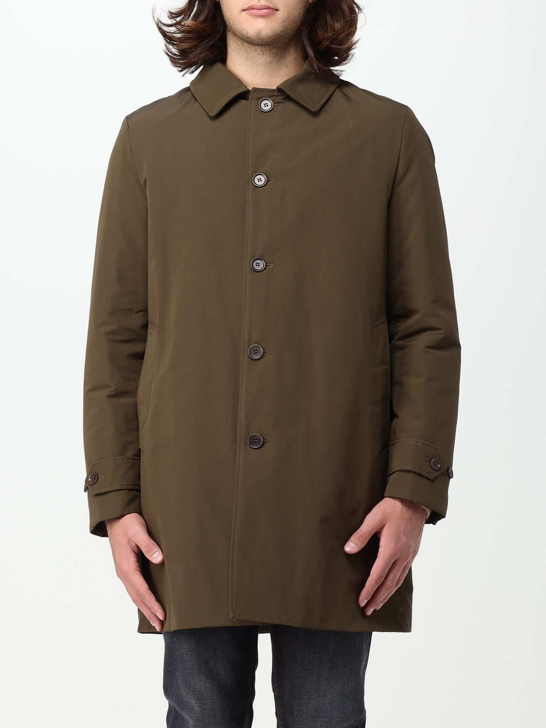 Aspesi Coat ASPESI Men colour Military