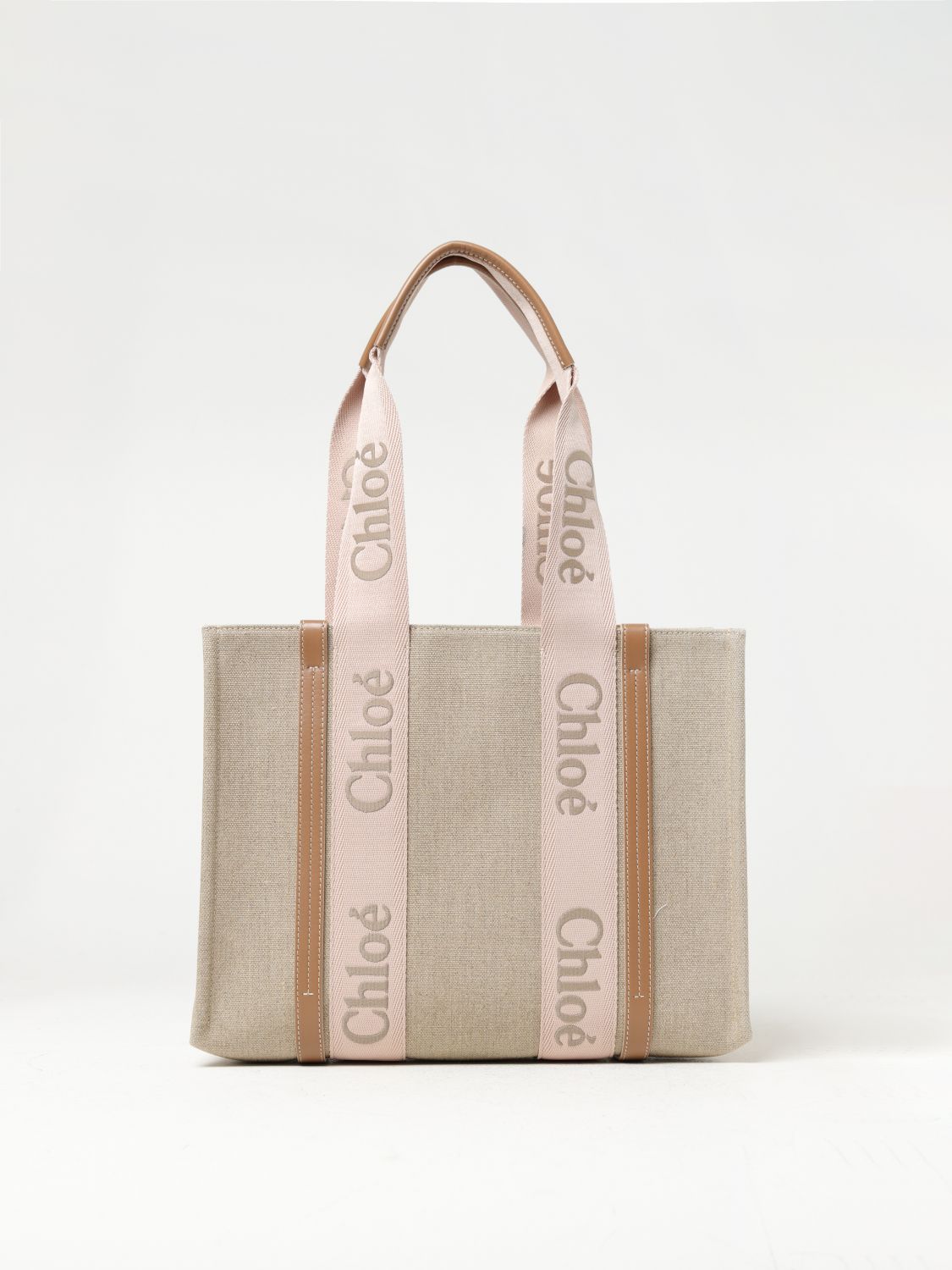 Chloé Tote Bags CHLOÉ Woman colour Beige