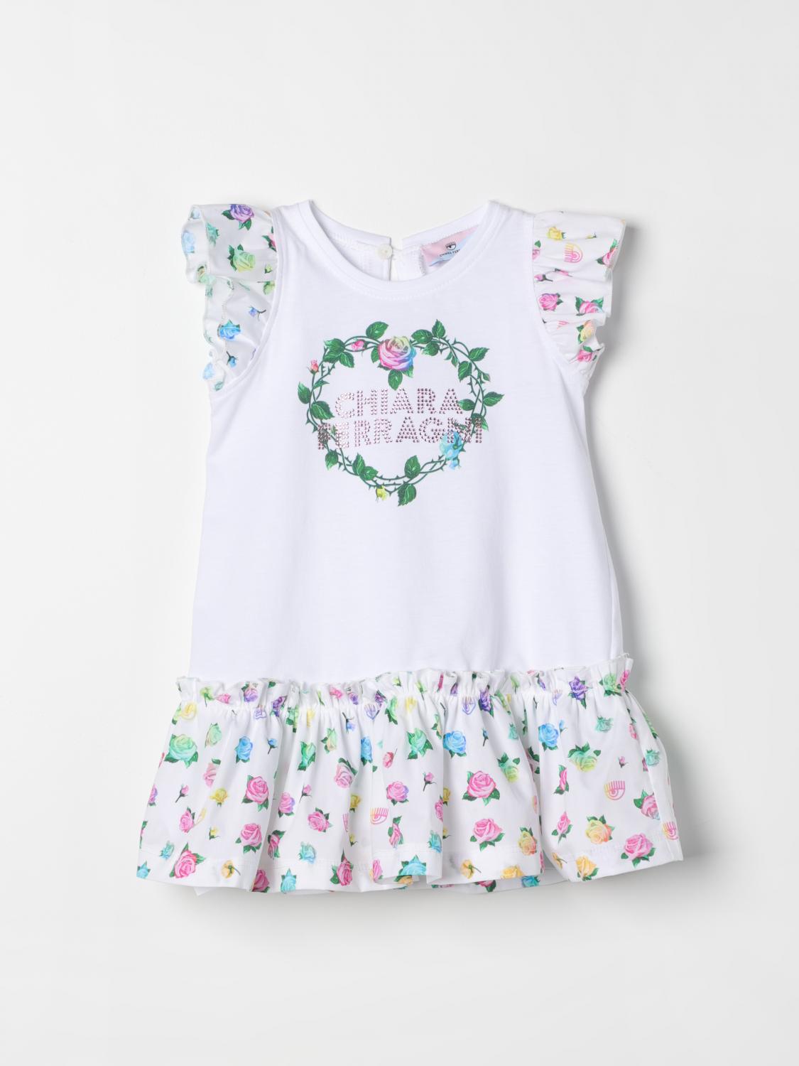 CHIARA FERRAGNI Romper CHIARA FERRAGNI Kids colour White