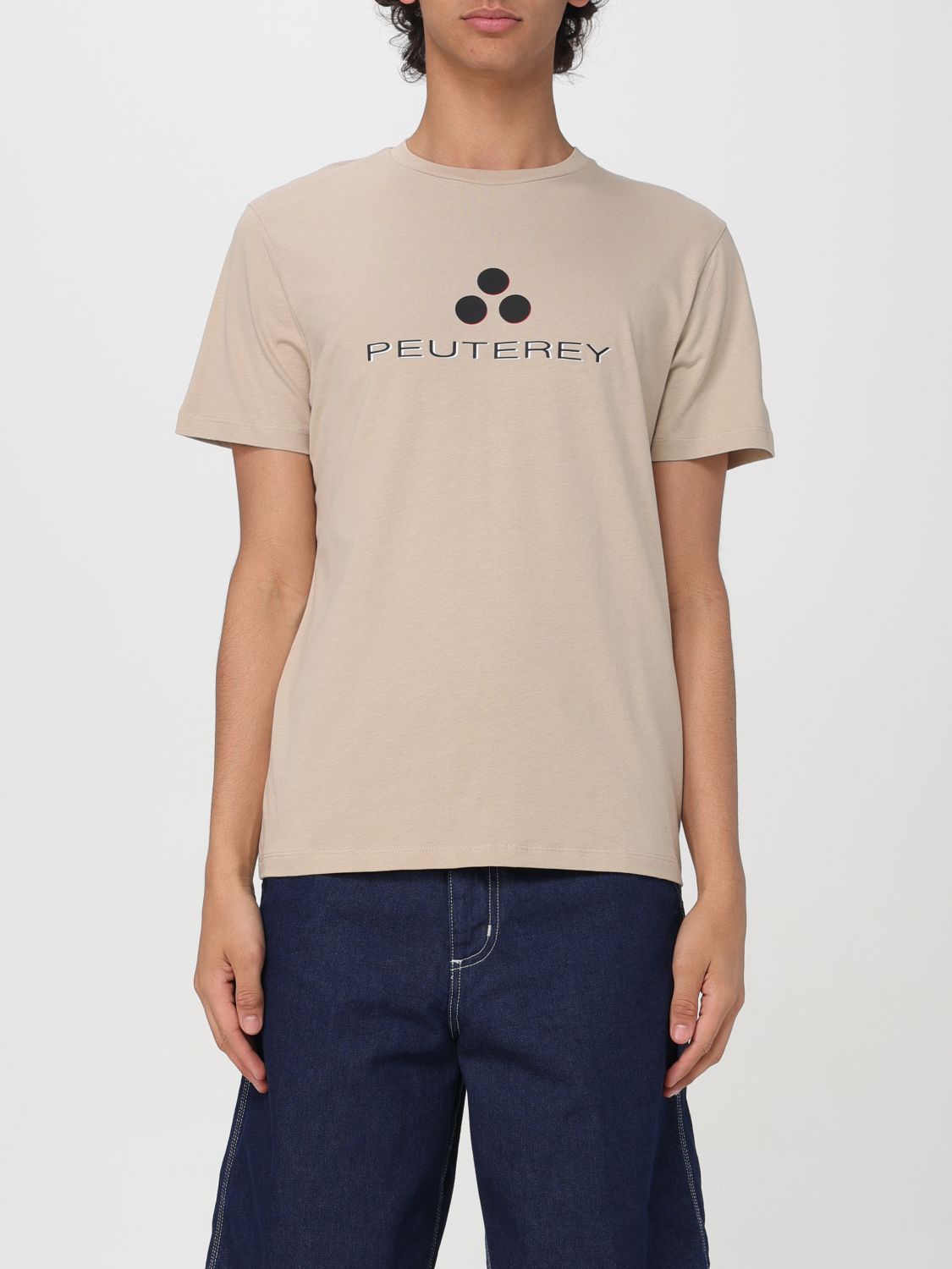 Peuterey T-Shirt PEUTEREY Men colour Dove Grey
